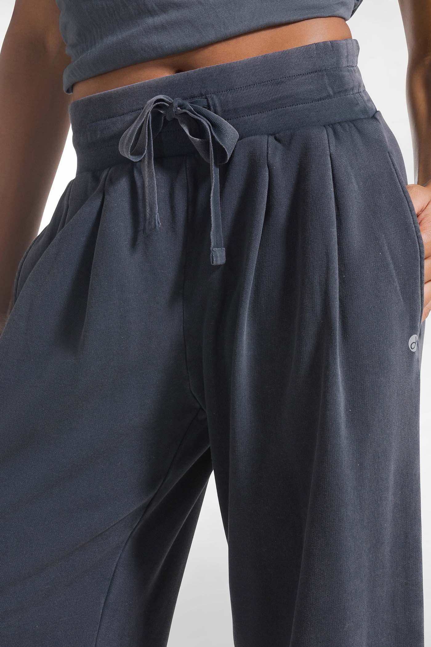 Czarne spodnie dresowe