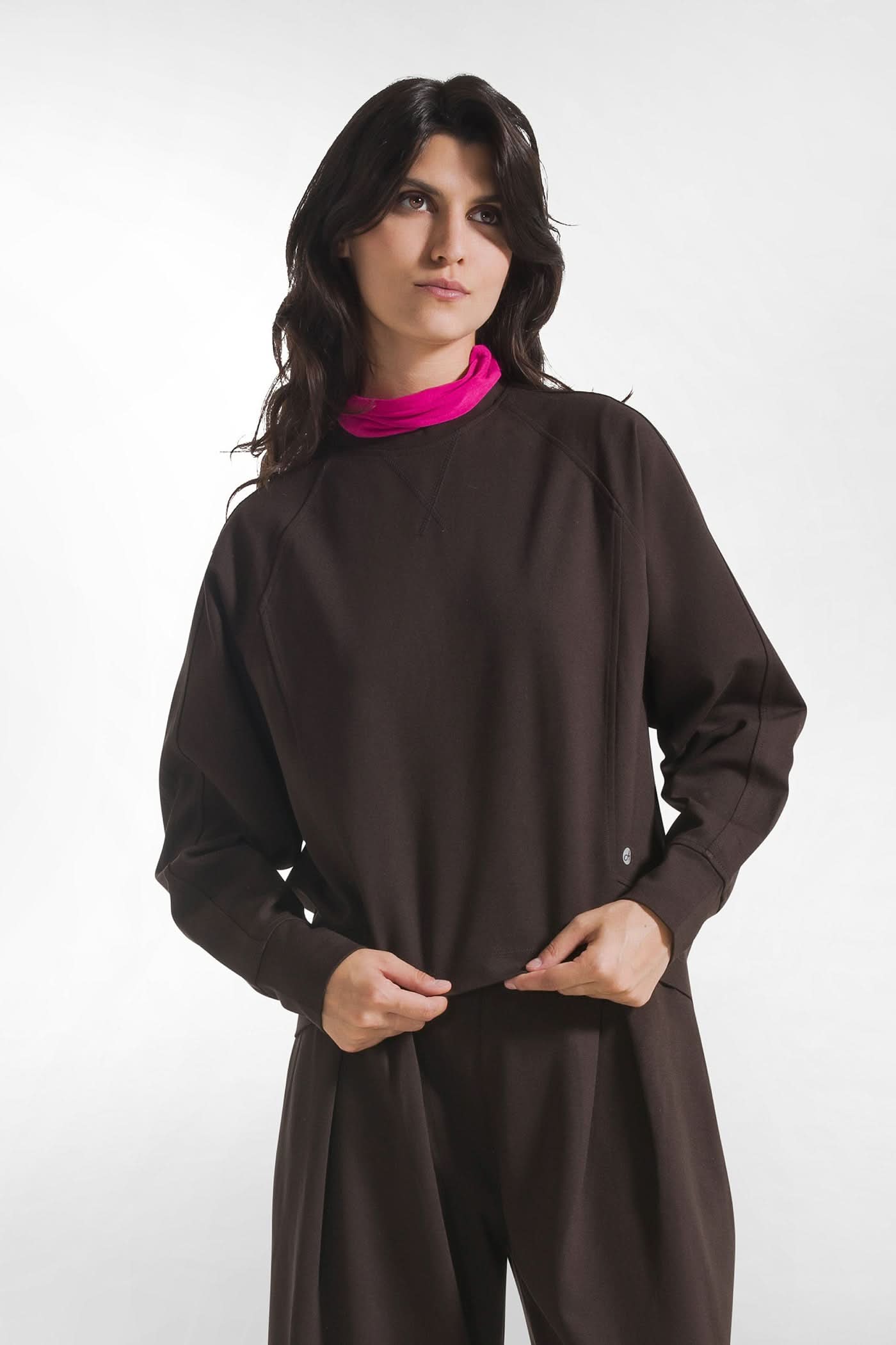 Brown women's sweatshirt