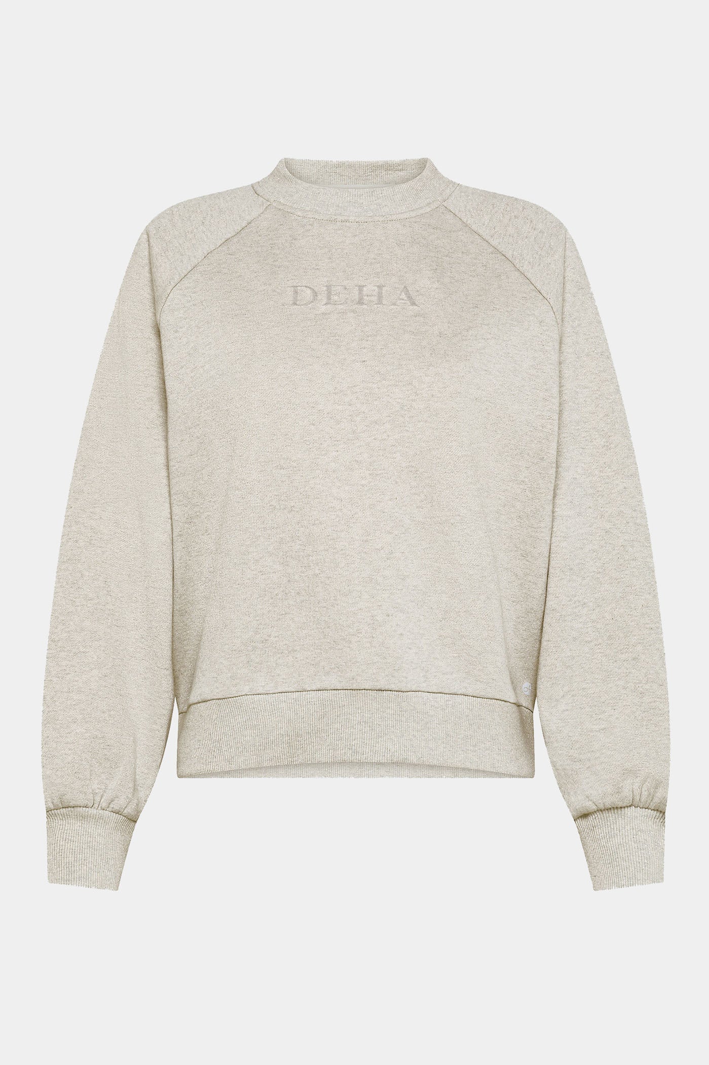 Biała bluza z lurexu