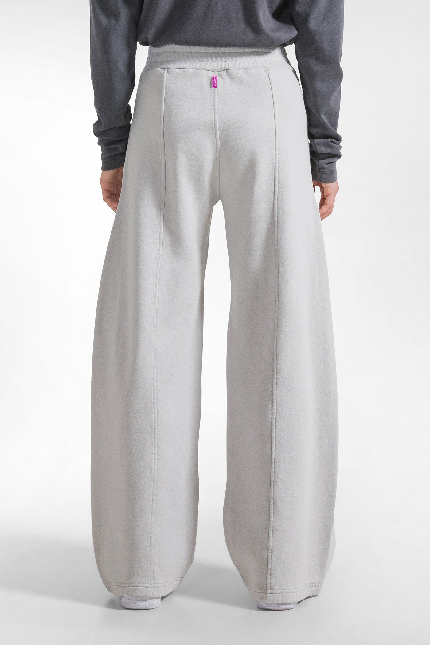 Gray cotton sweatpants