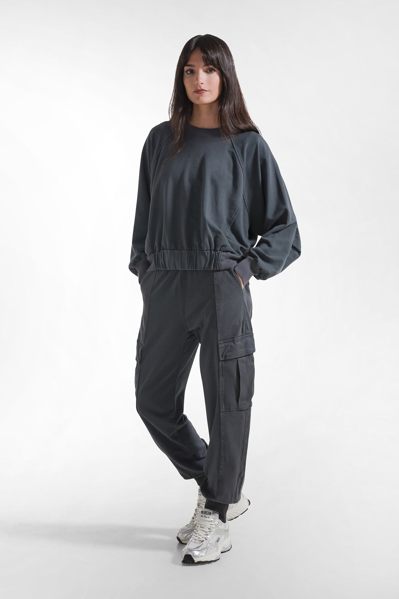 Twill cargo pants