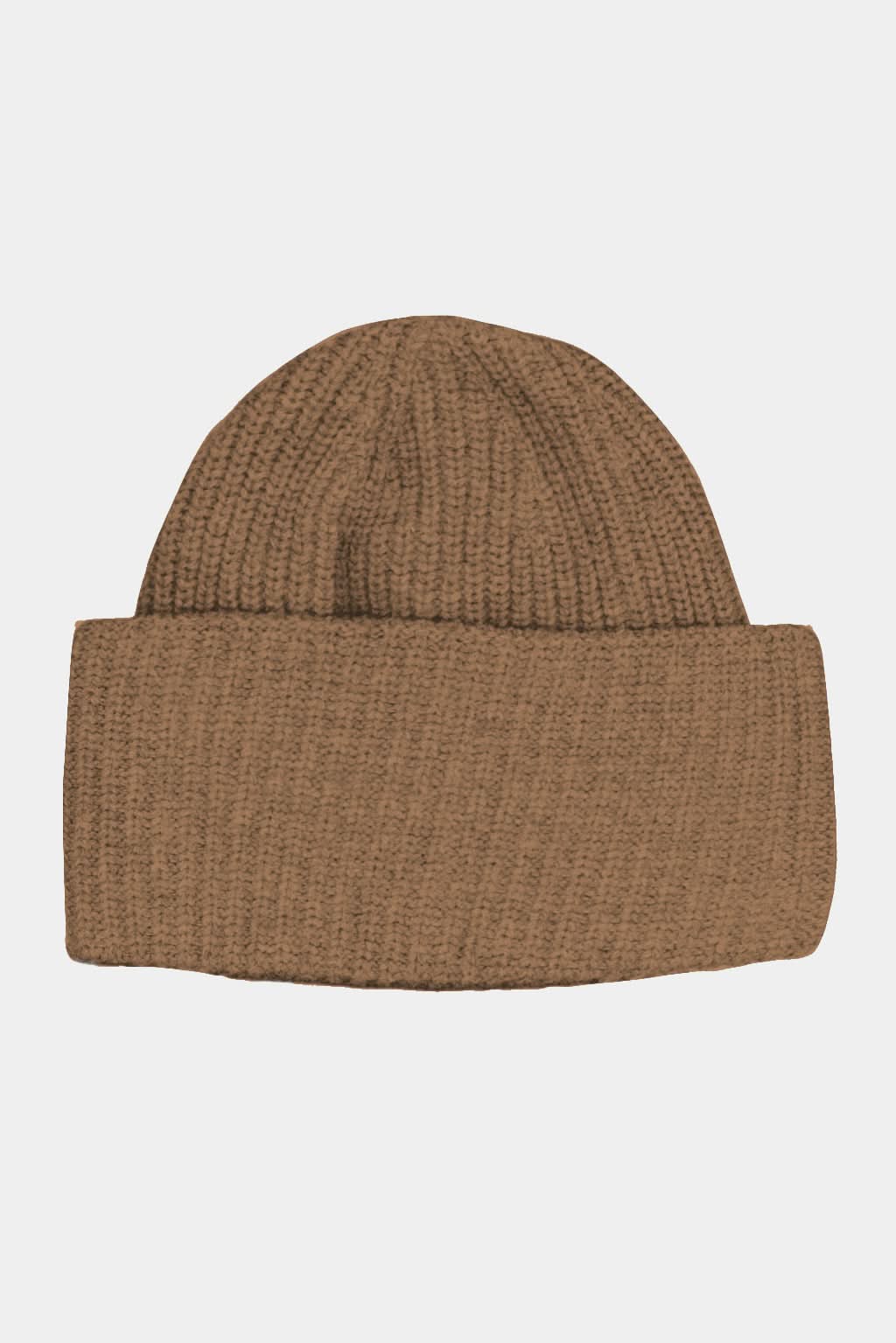 Brown cashmere hat