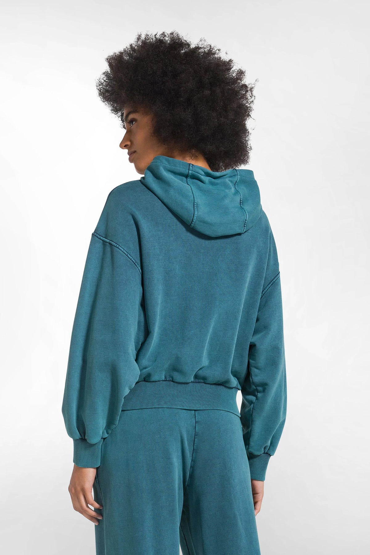 Niebieska bluza damska