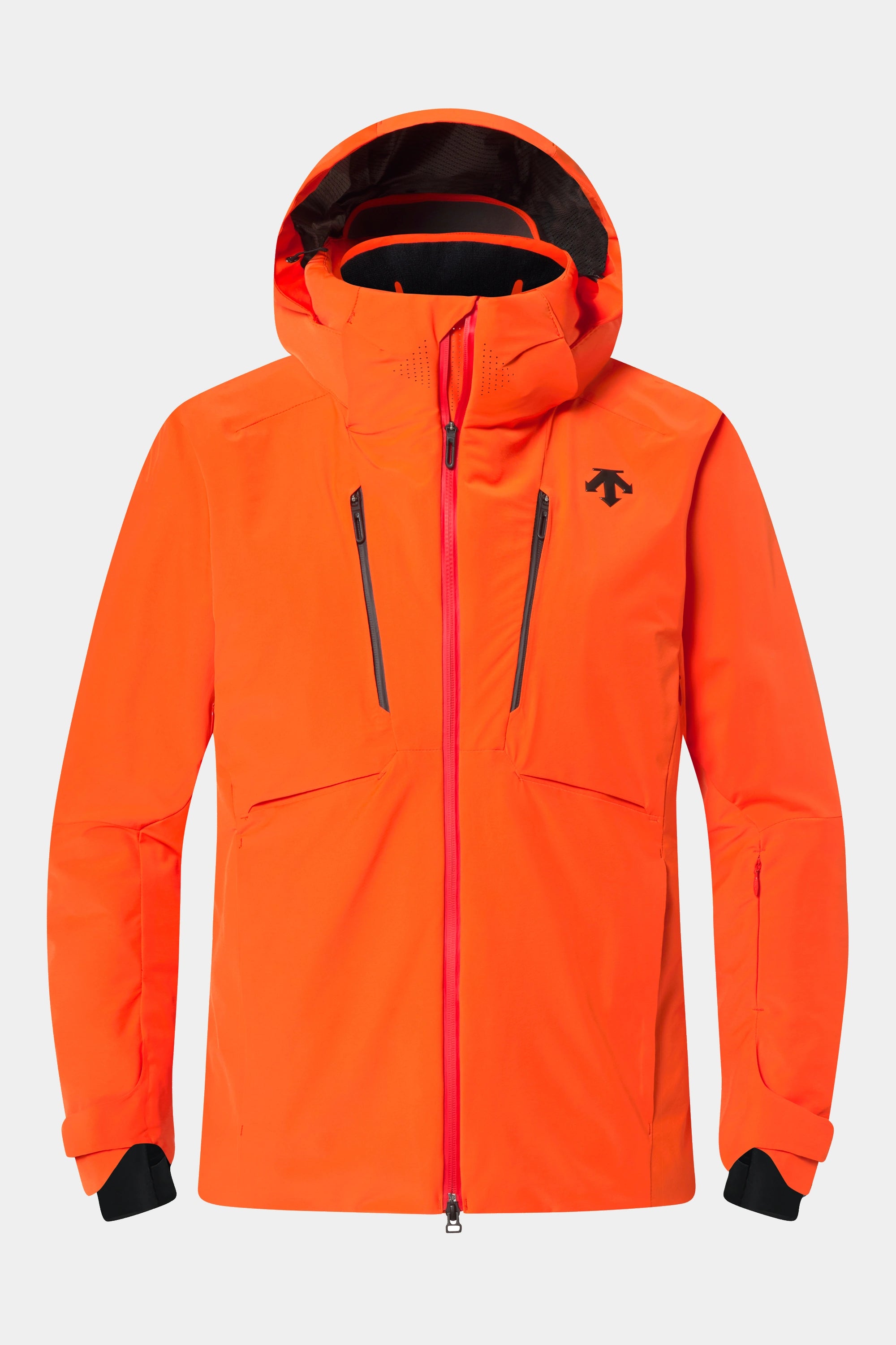 Pomarańczowa kurtka narciarska SHOULDER PADD JACKET