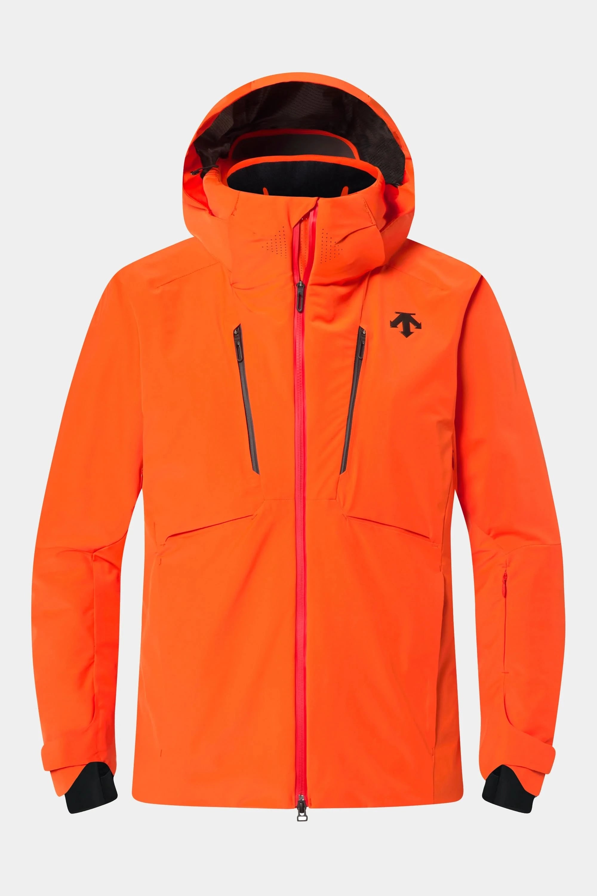 Pomarańczowa kurtka narciarska SHOULDER PADD JACKET