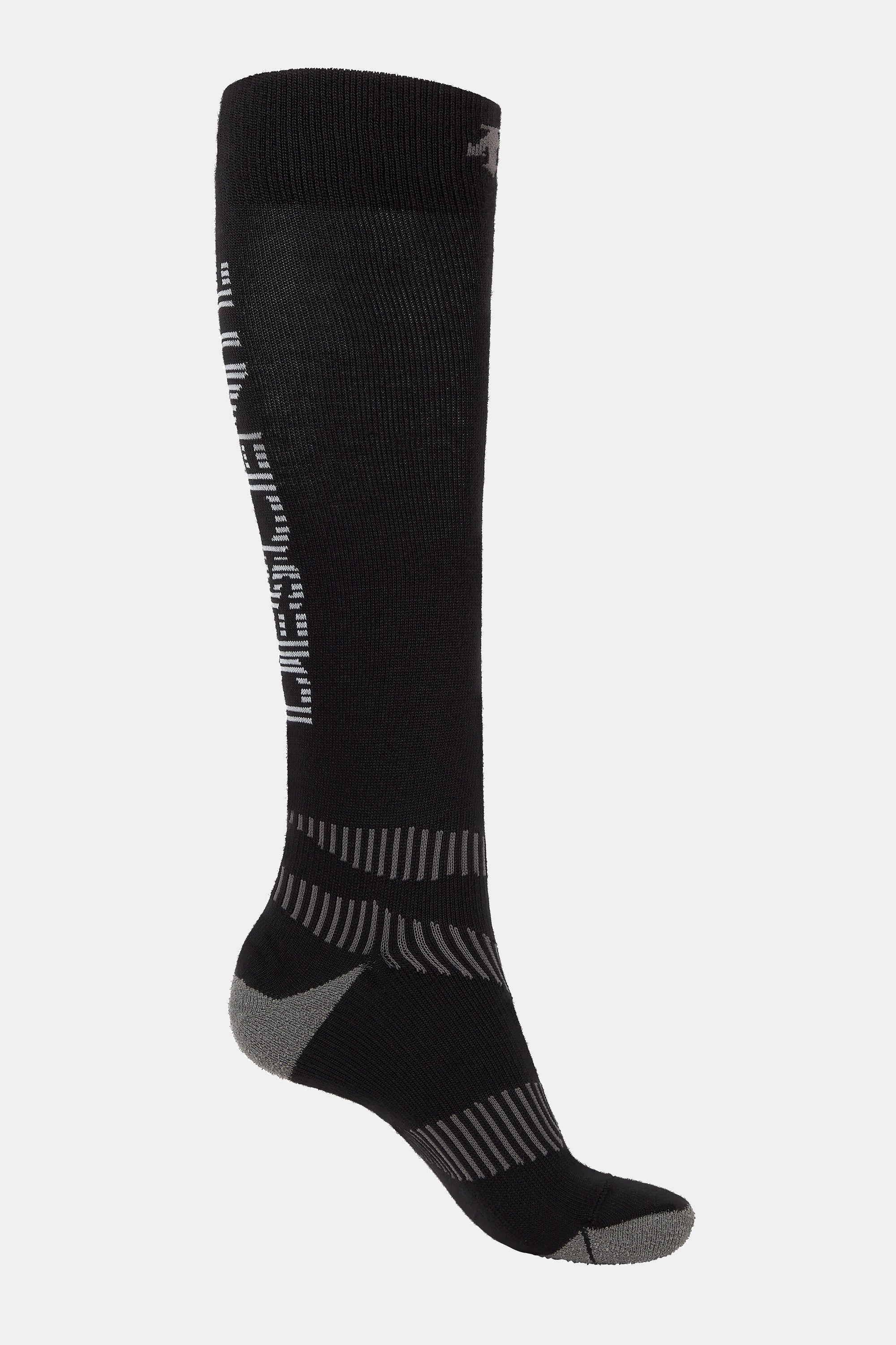 Czarne skarpety narciarskie Arch Spiral Sox
