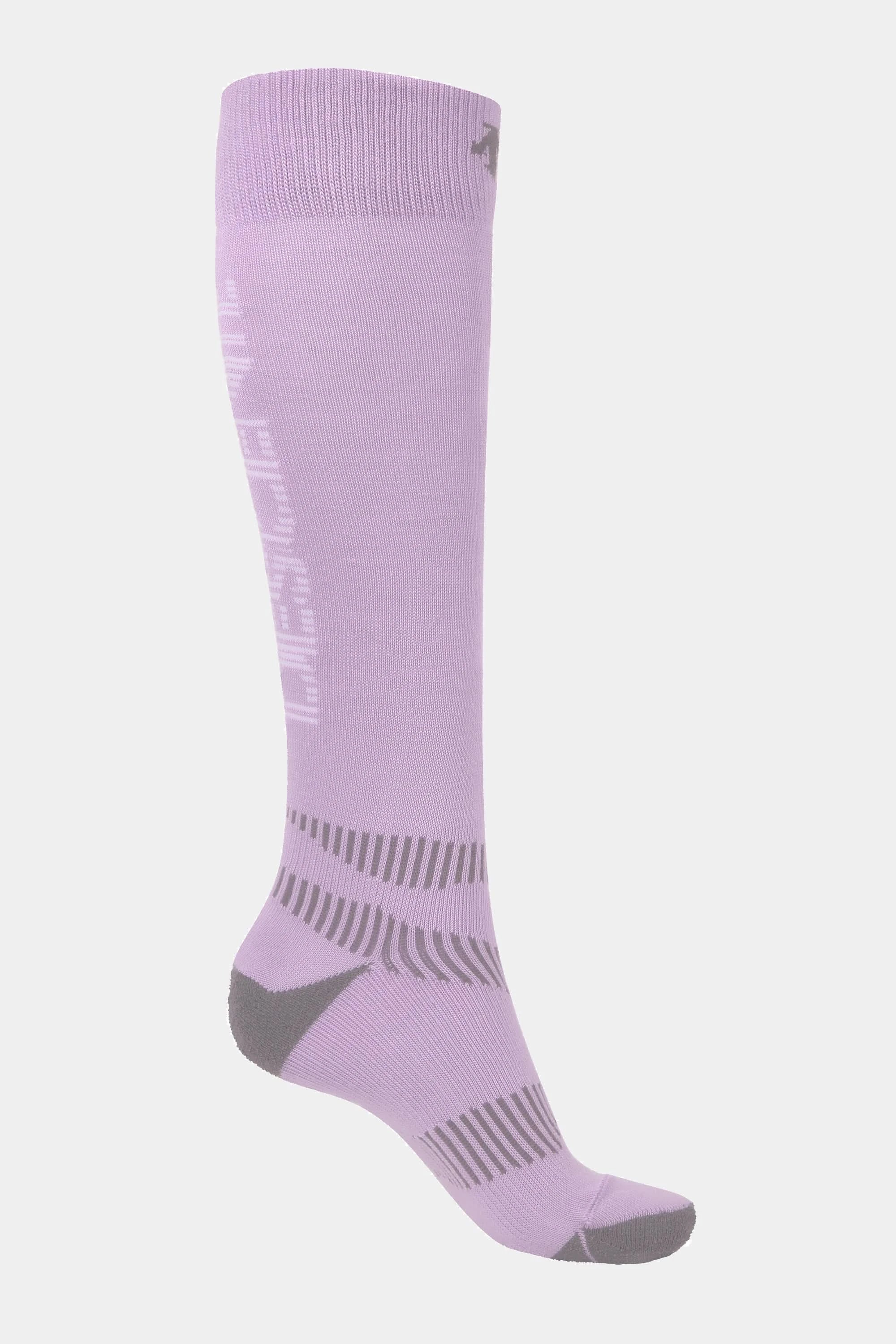 Fioletowe skarpety narciarskie Arch Spiral Sox