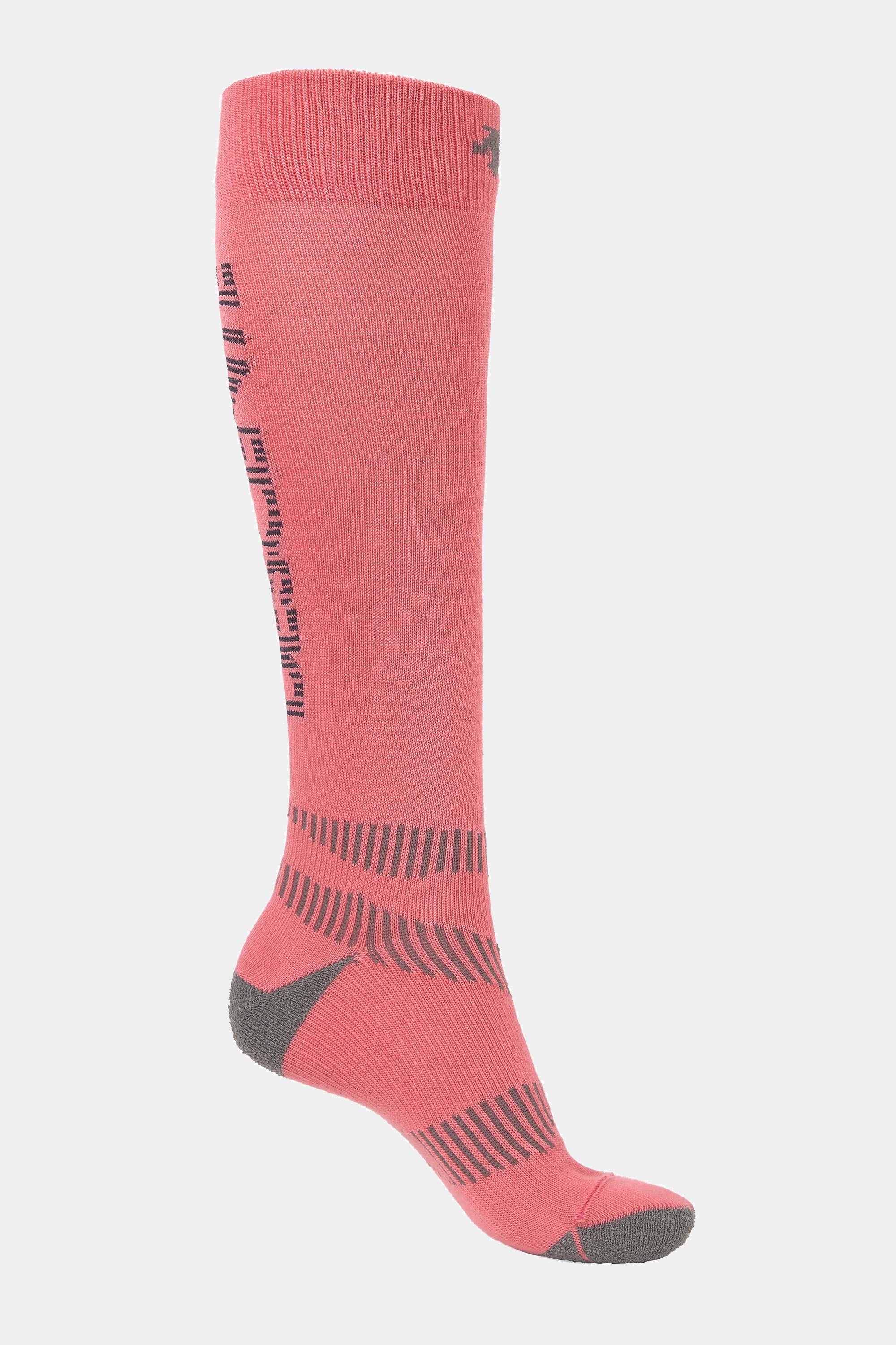 Różowe skarpety narciarskie Arch Spiral Sox