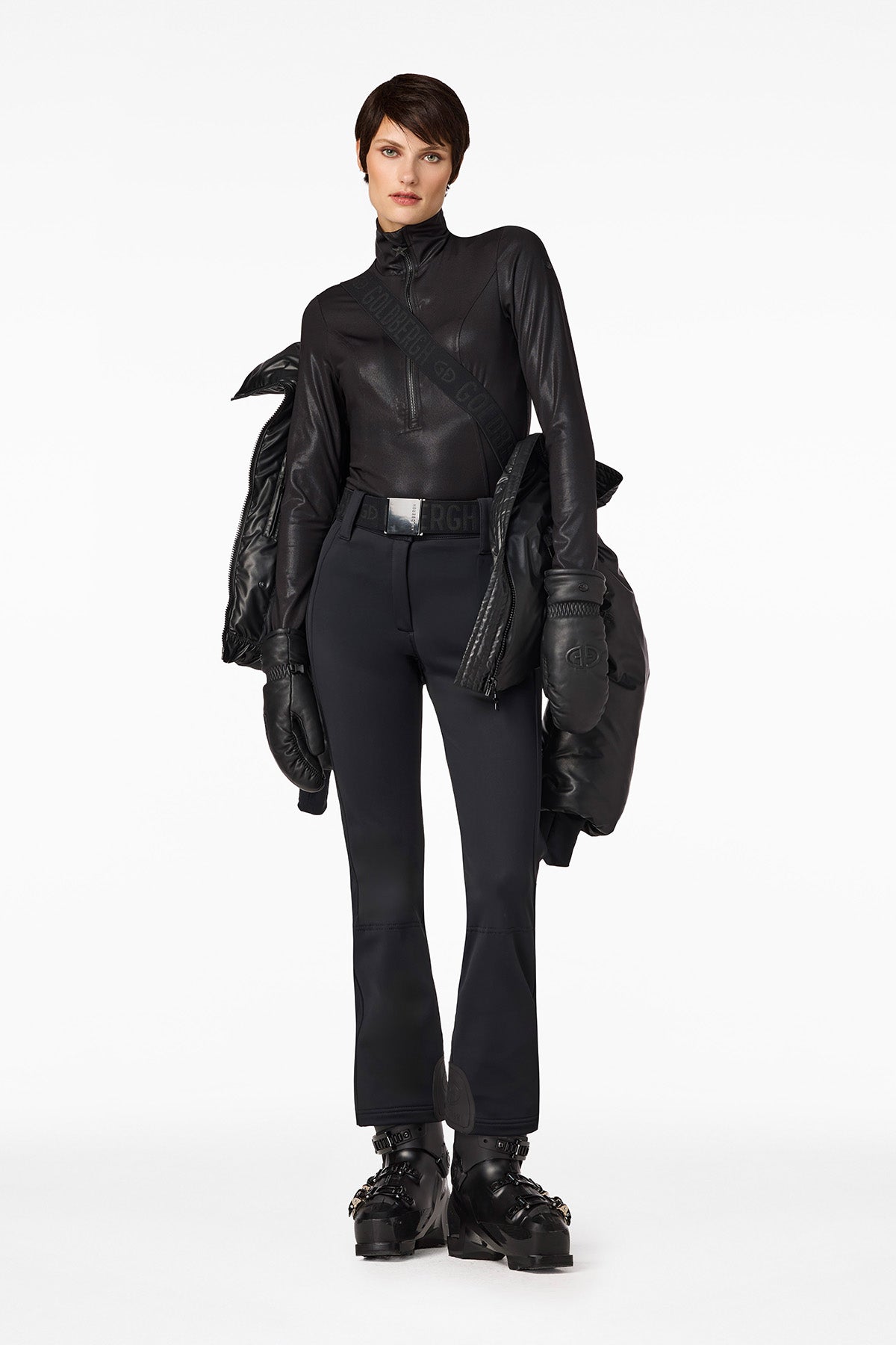 Kurtka narciarska NERO czarna