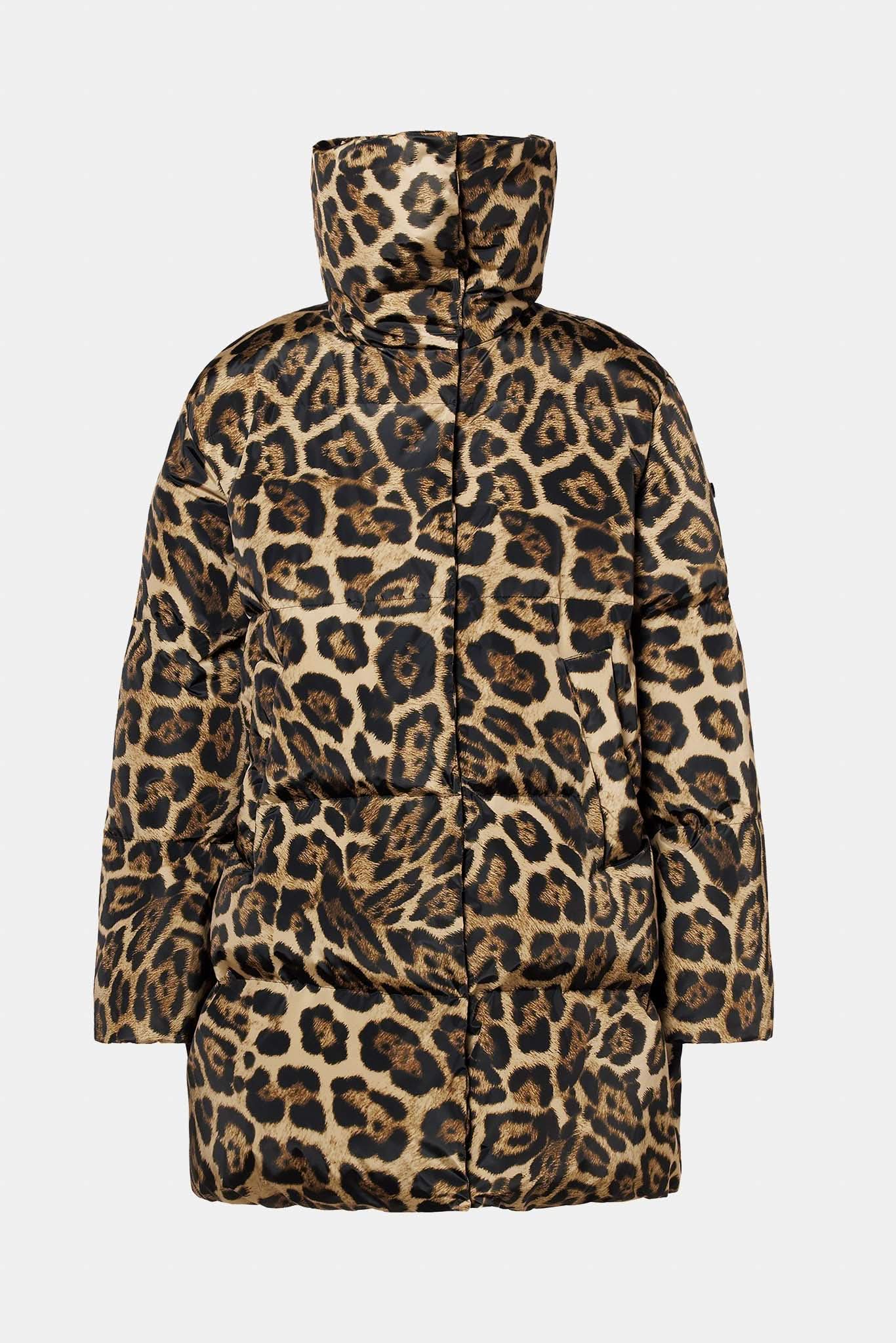 Płaszcz damski ZOSHA jacket w print zwierzęcy