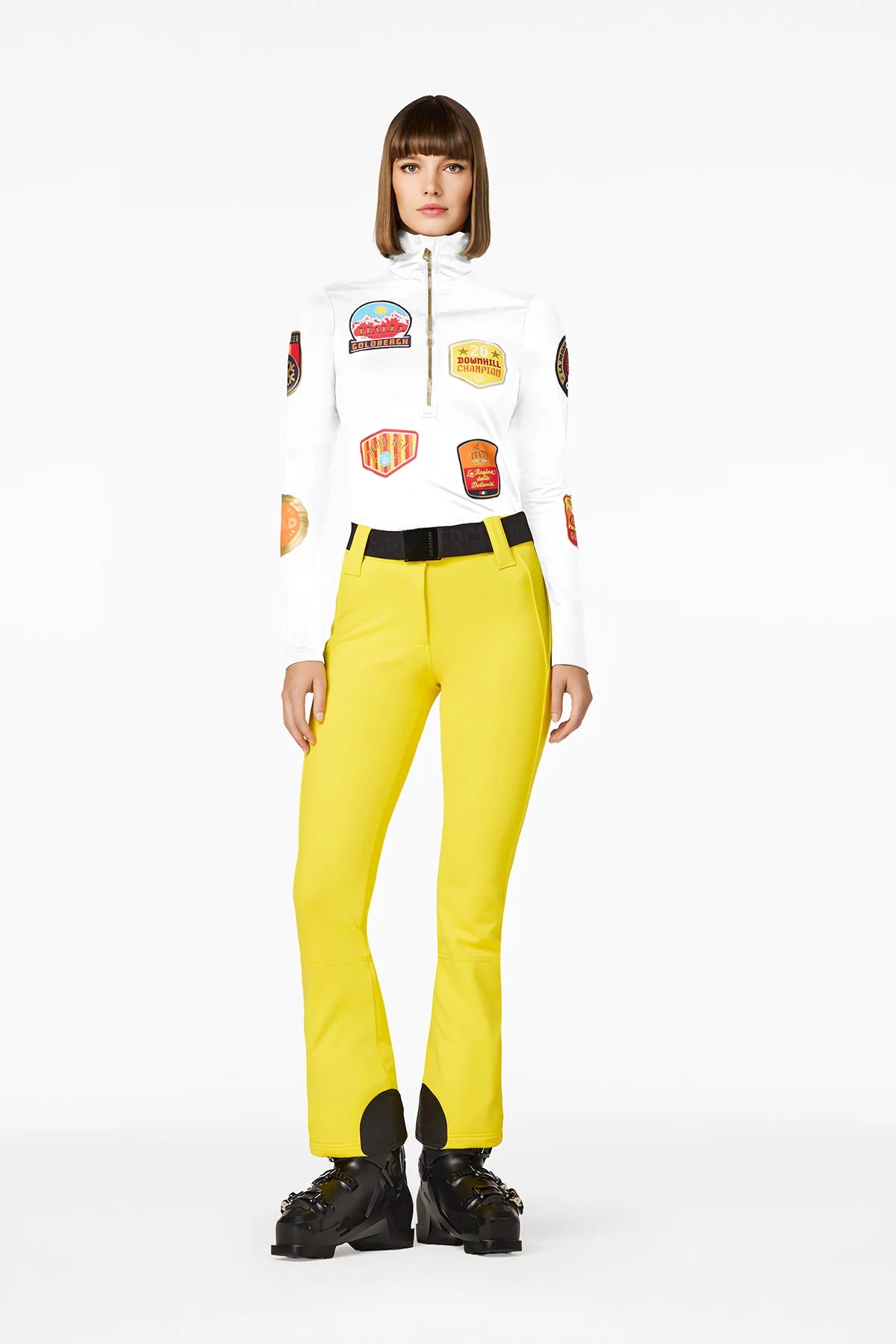 Golf narciarski TRIUMPH biały