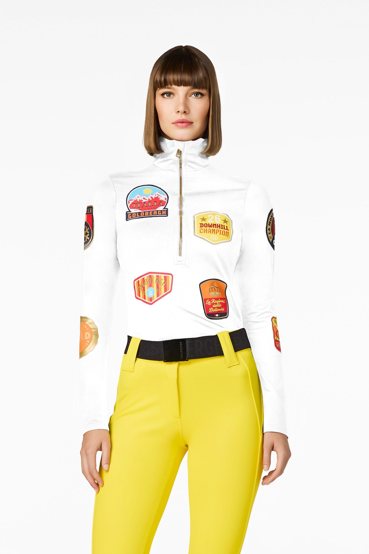 Golf narciarski TRIUMPH biały