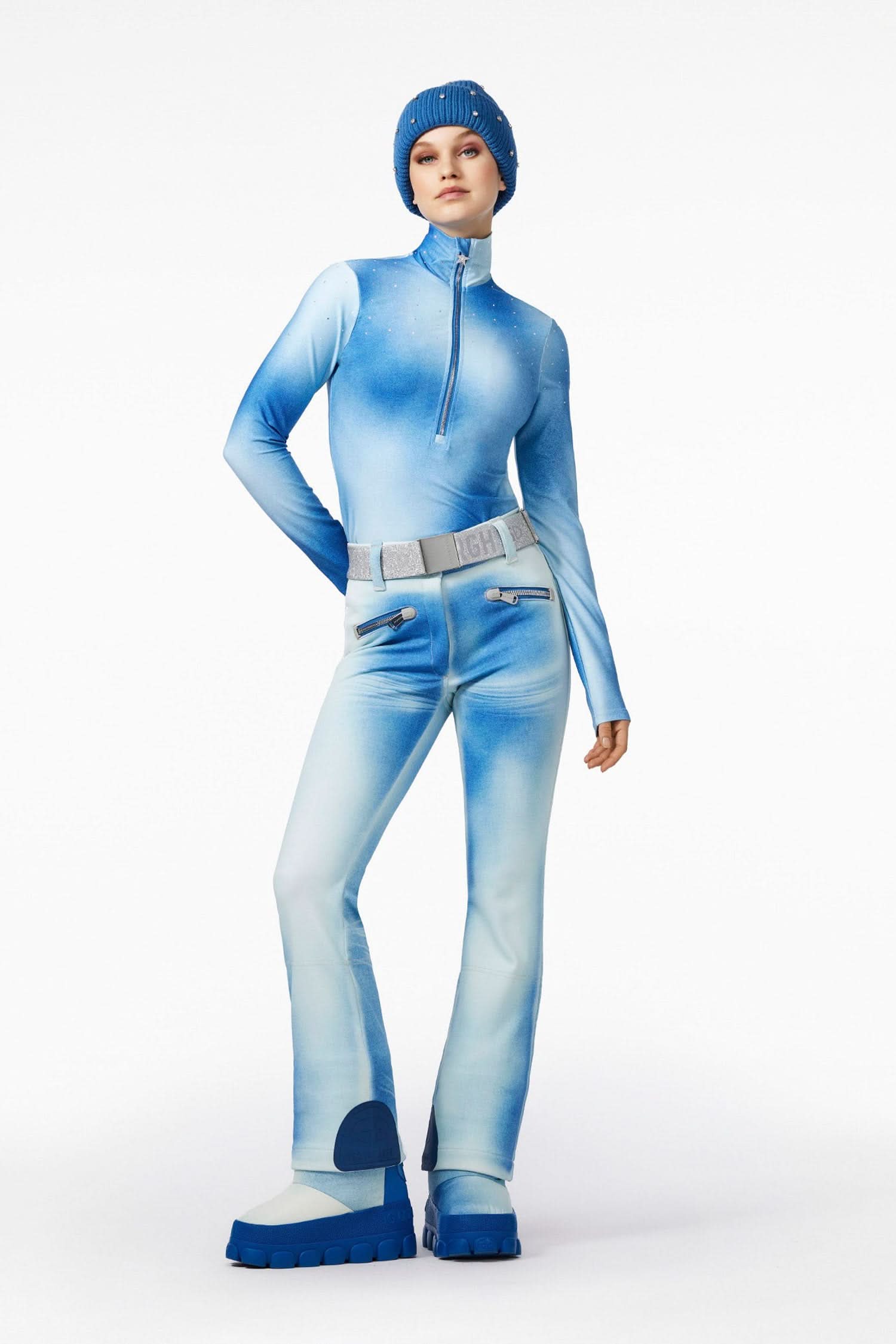 Women's Jean Ski Pully Blouse