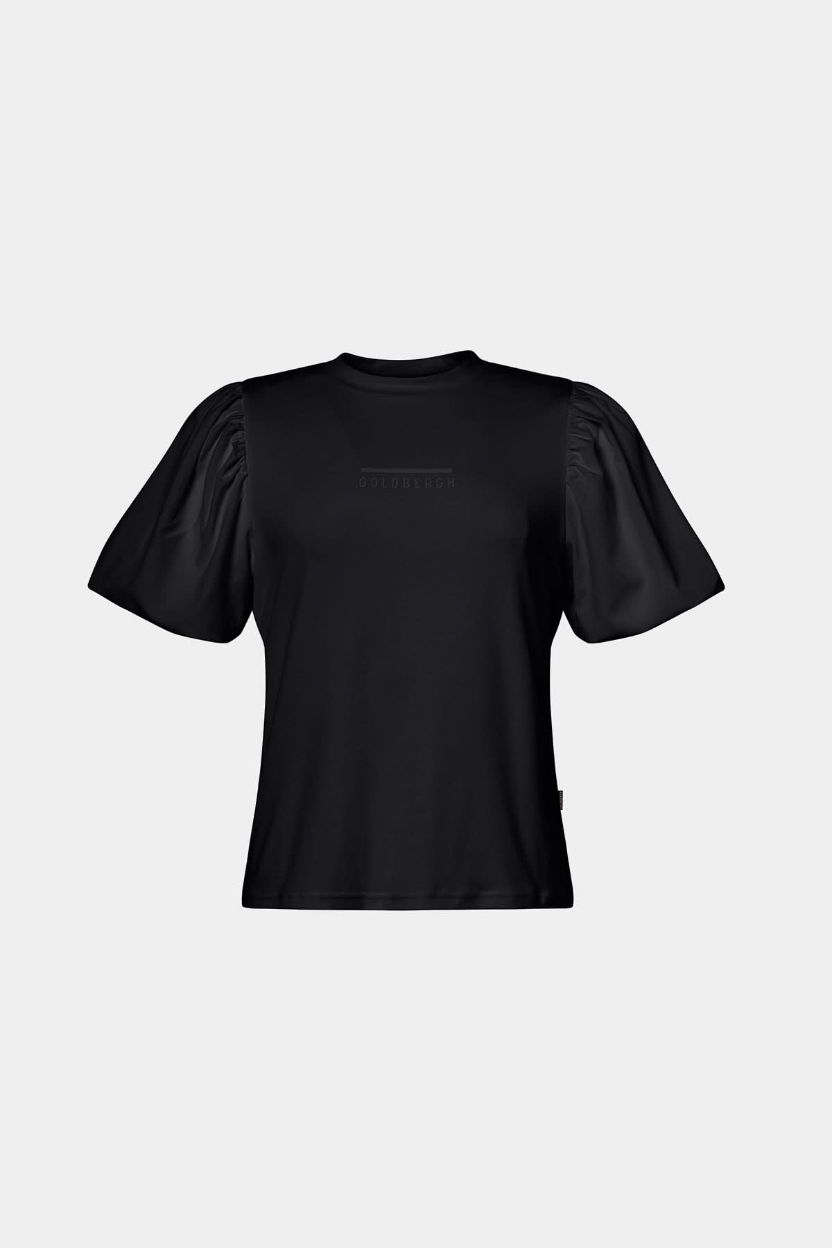 Czarny T-shirt OCEE short sleeve top