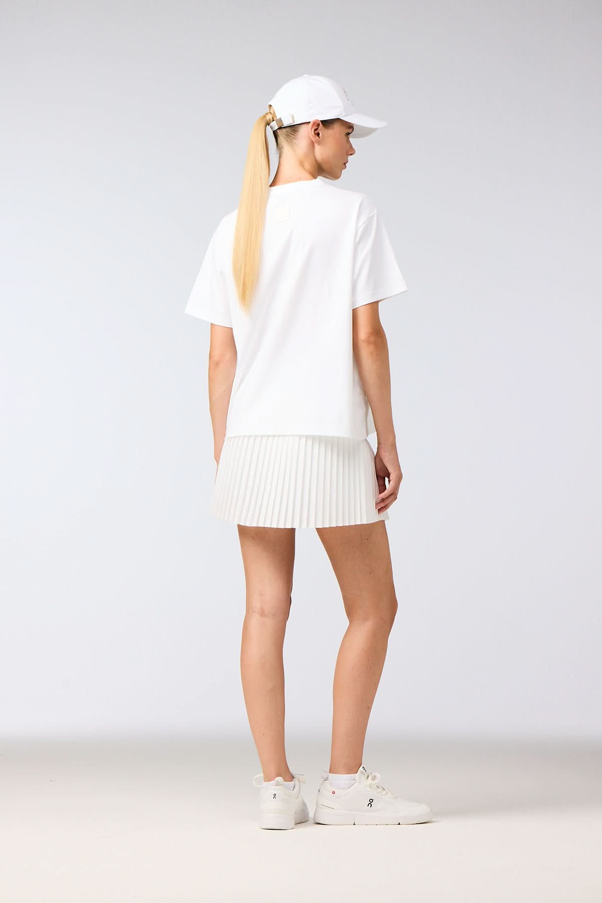 Biały Top AURELIA short sleeve top