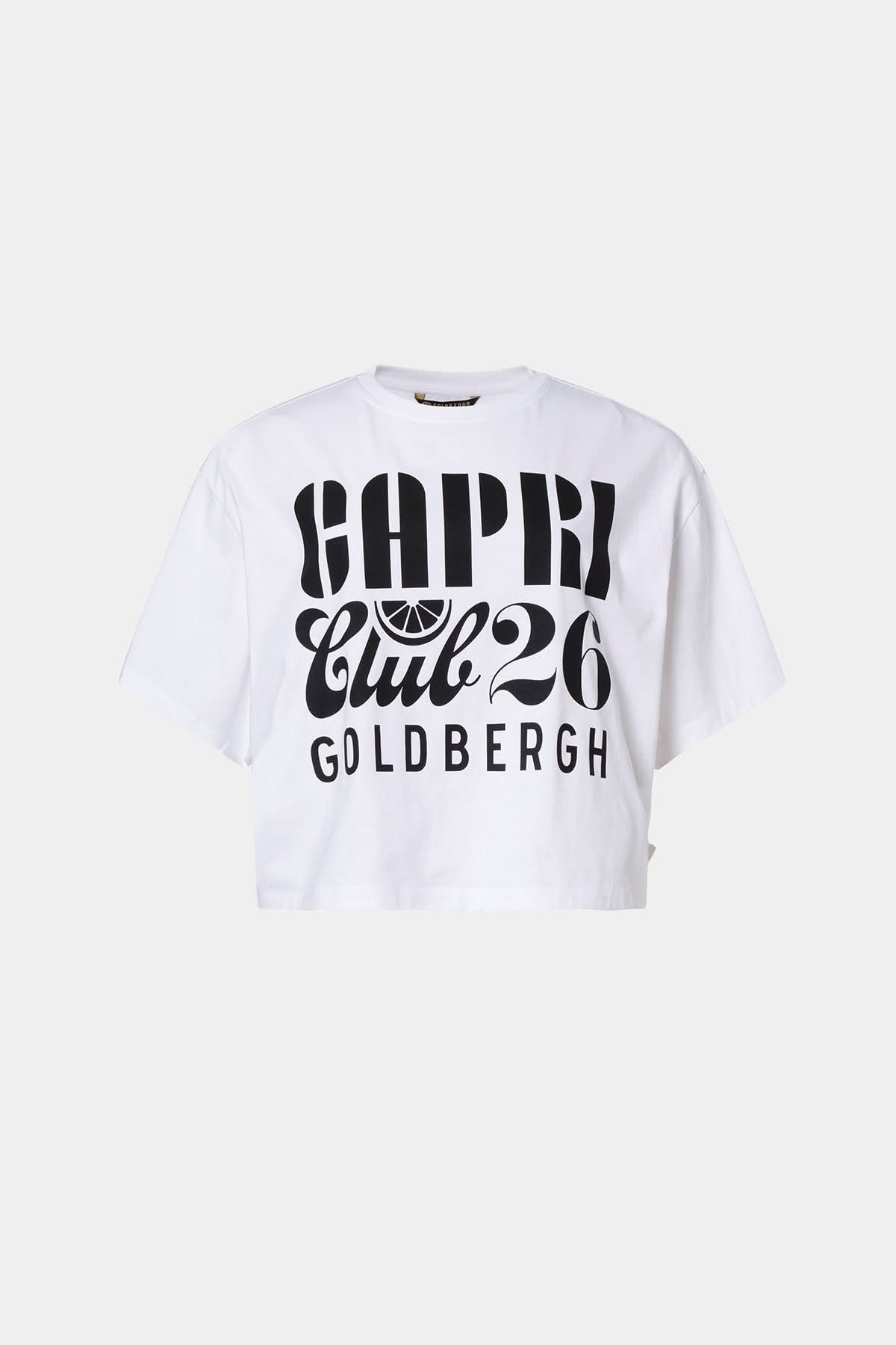 Biały T-shirt LUMEA short sleeve top
