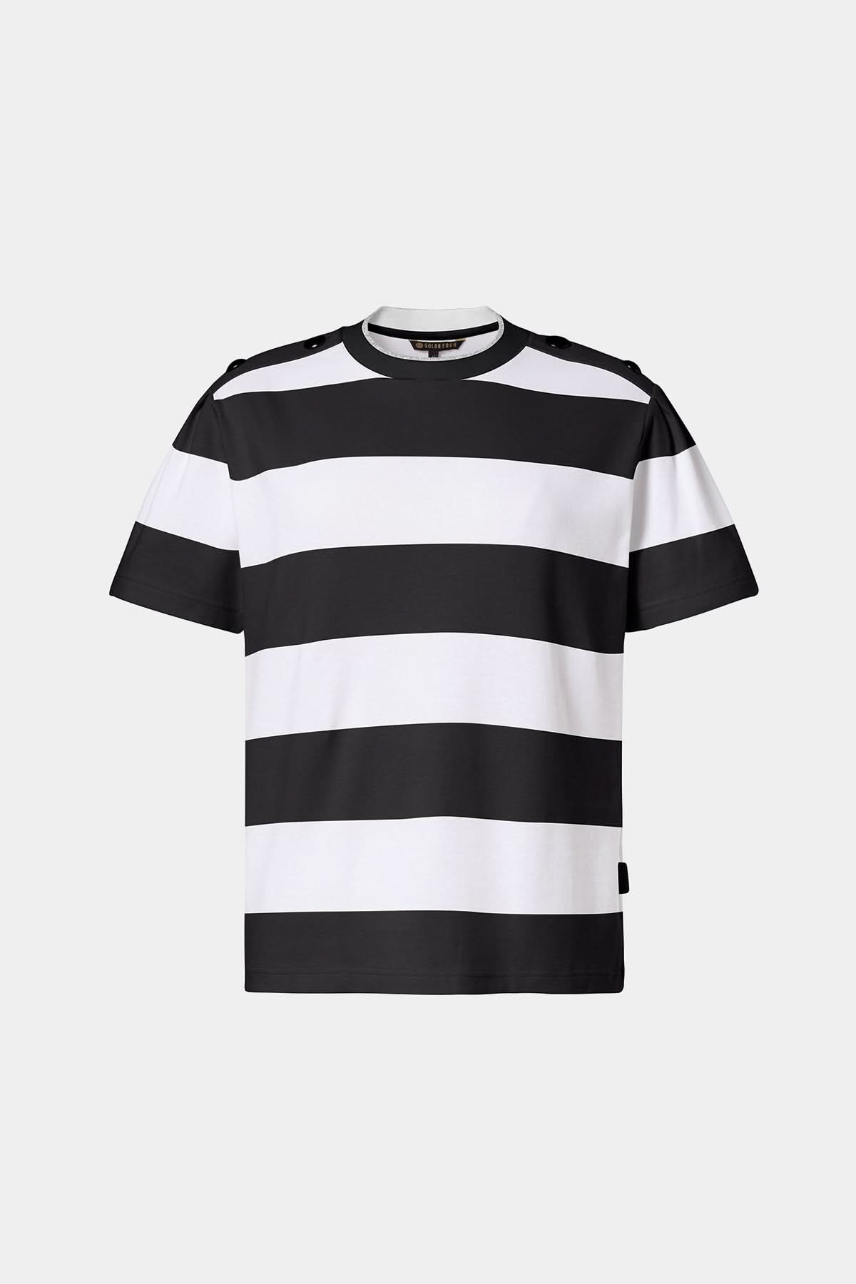 Czarny T-shirt LIDO short sleeve top