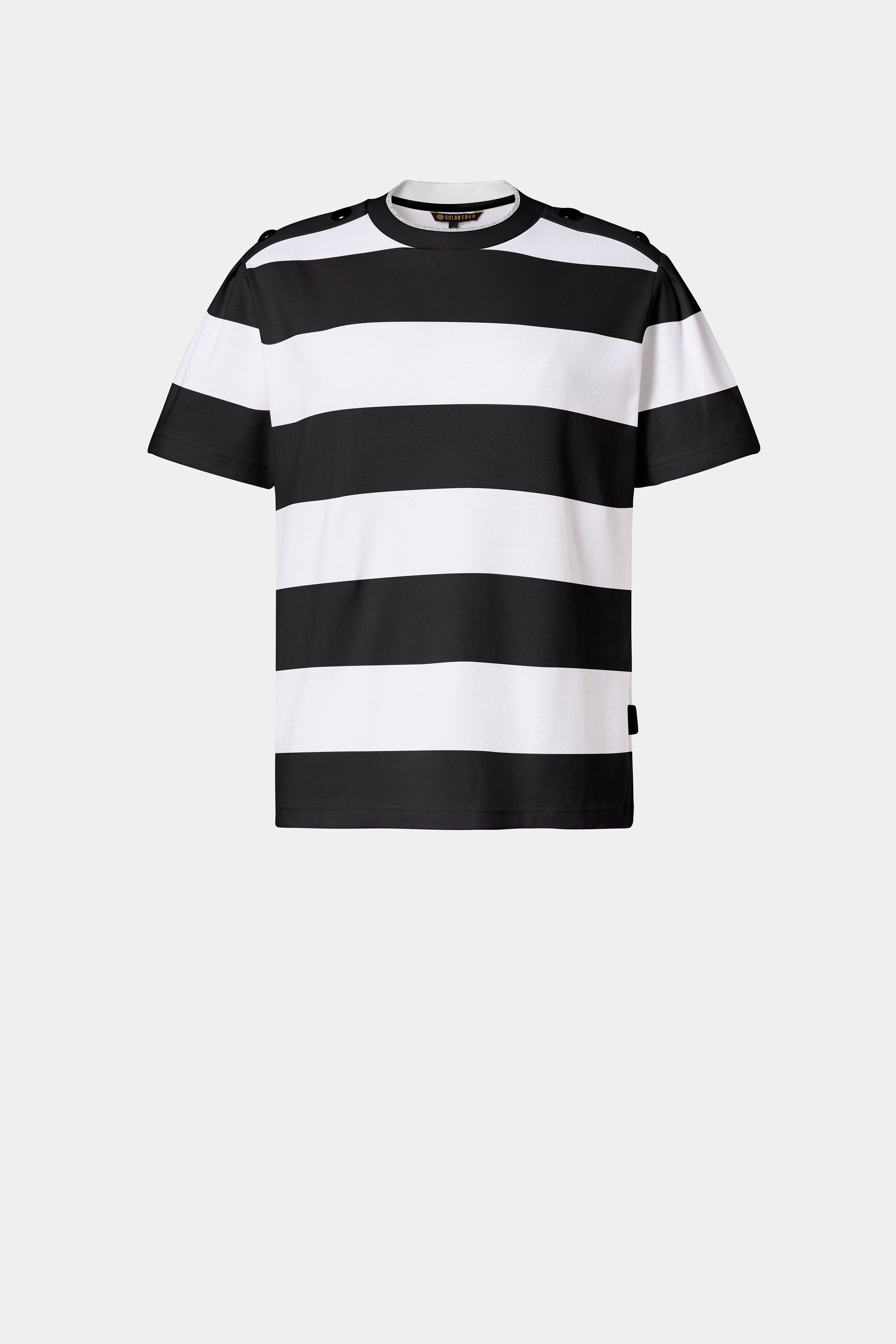 Czarny T-shirt LIDO short sleeve top