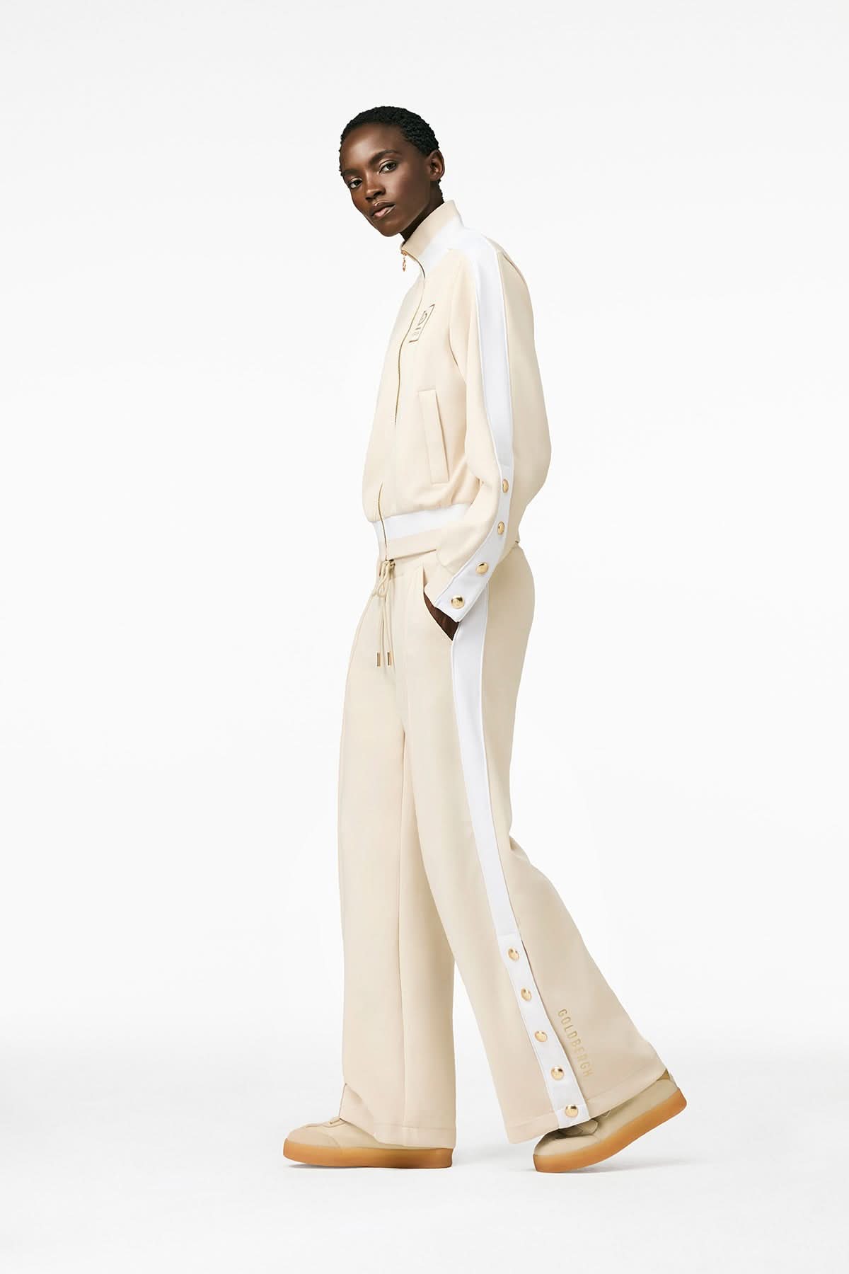 Champagne MONACO track jacket