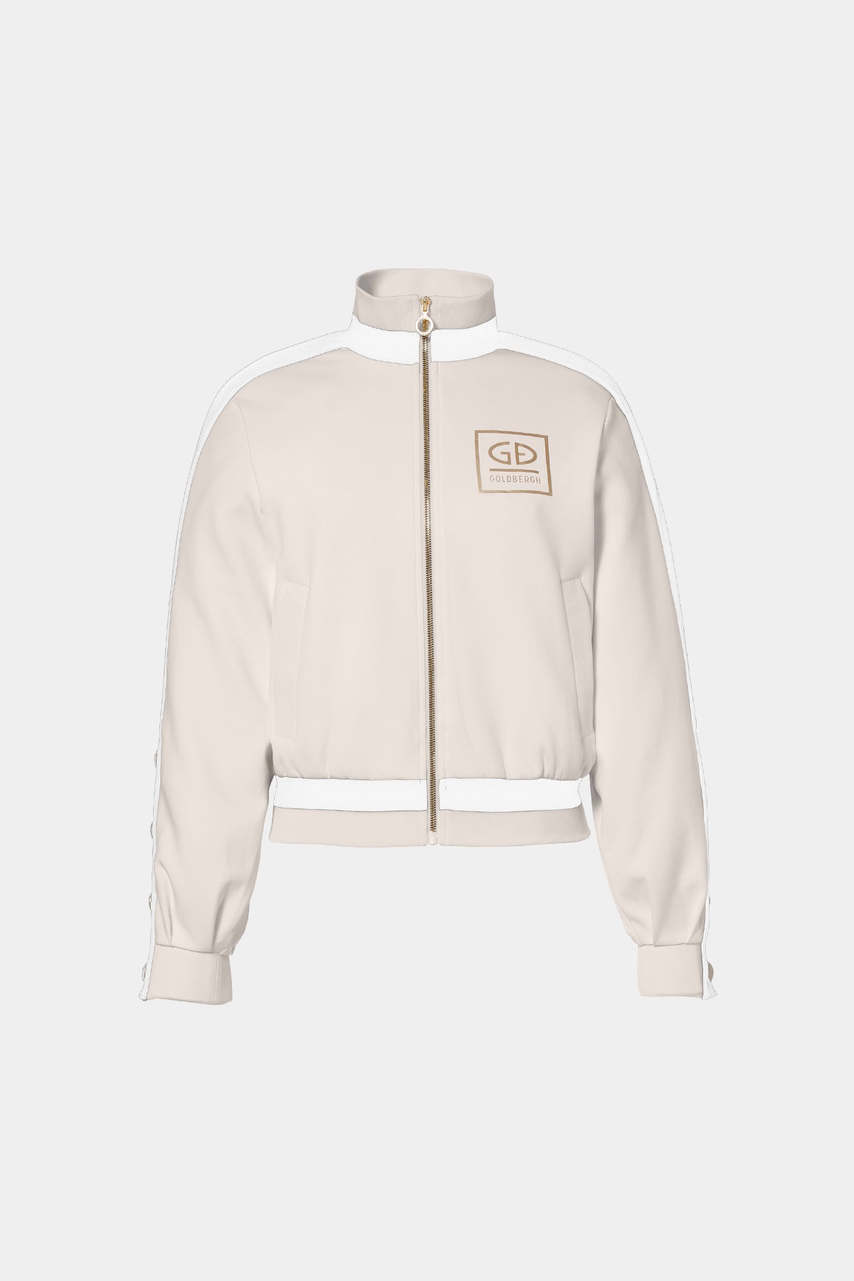 Jasnobeżowa kurtka MONACO track jacket
