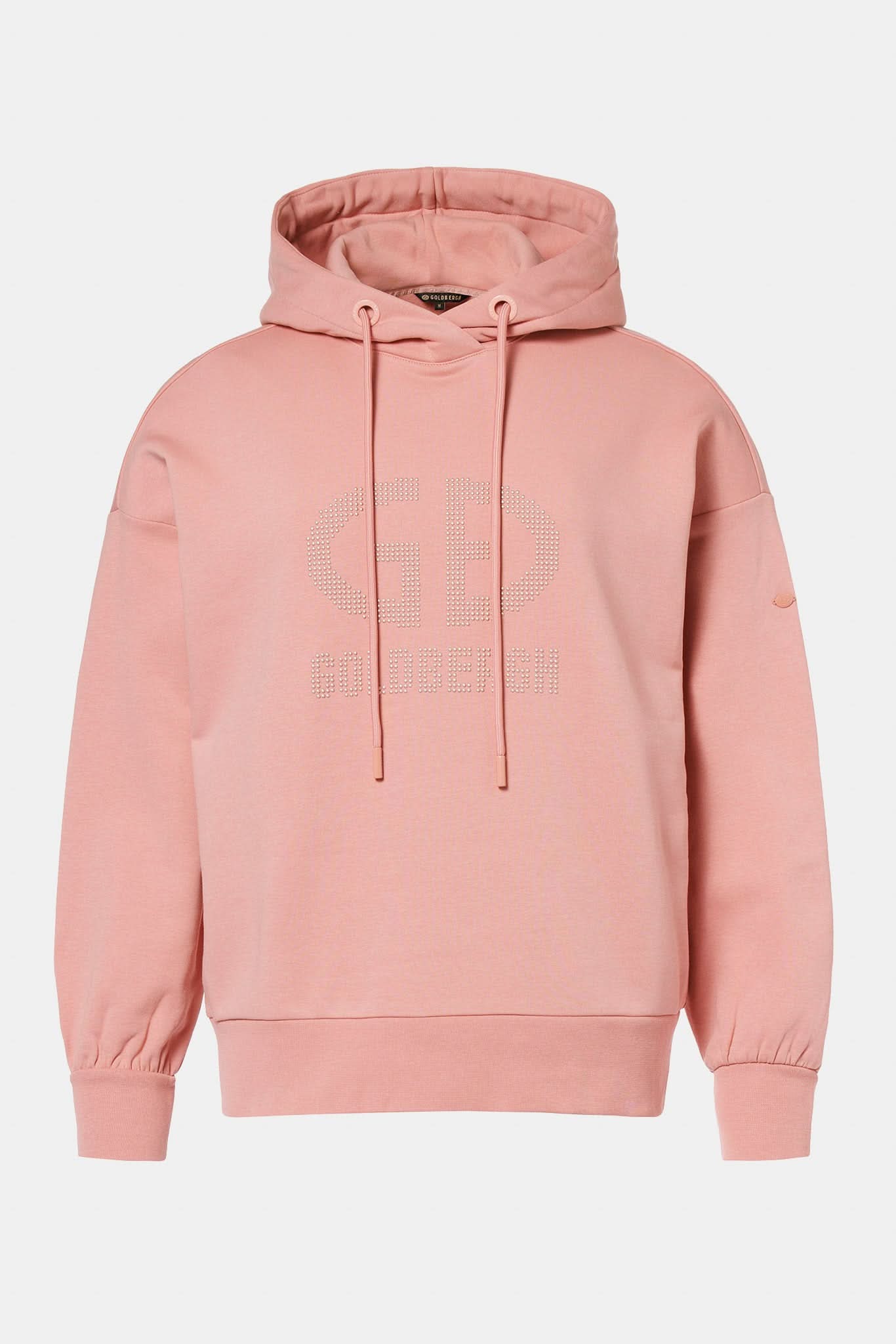 Pink women's hooded sweatshirt GIORGIA hooded sweater