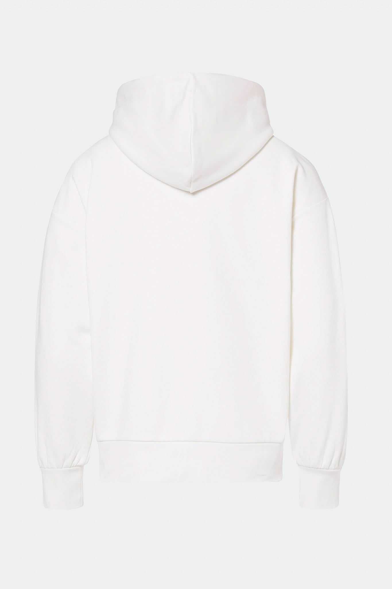 Cream women's hooded sweatshirt GIORGIA hooded sweater