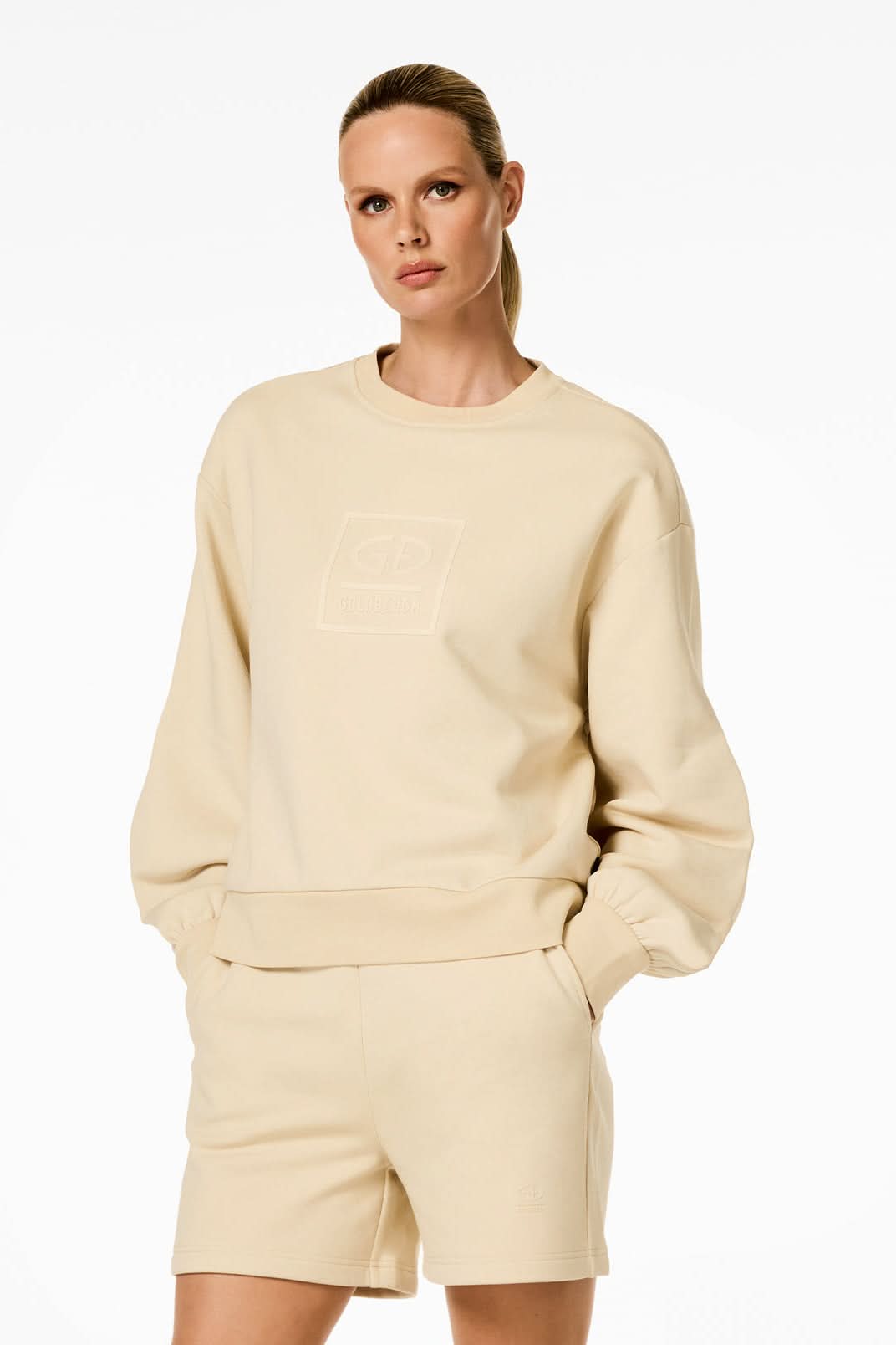 Beżowa bluza RELAX sweater