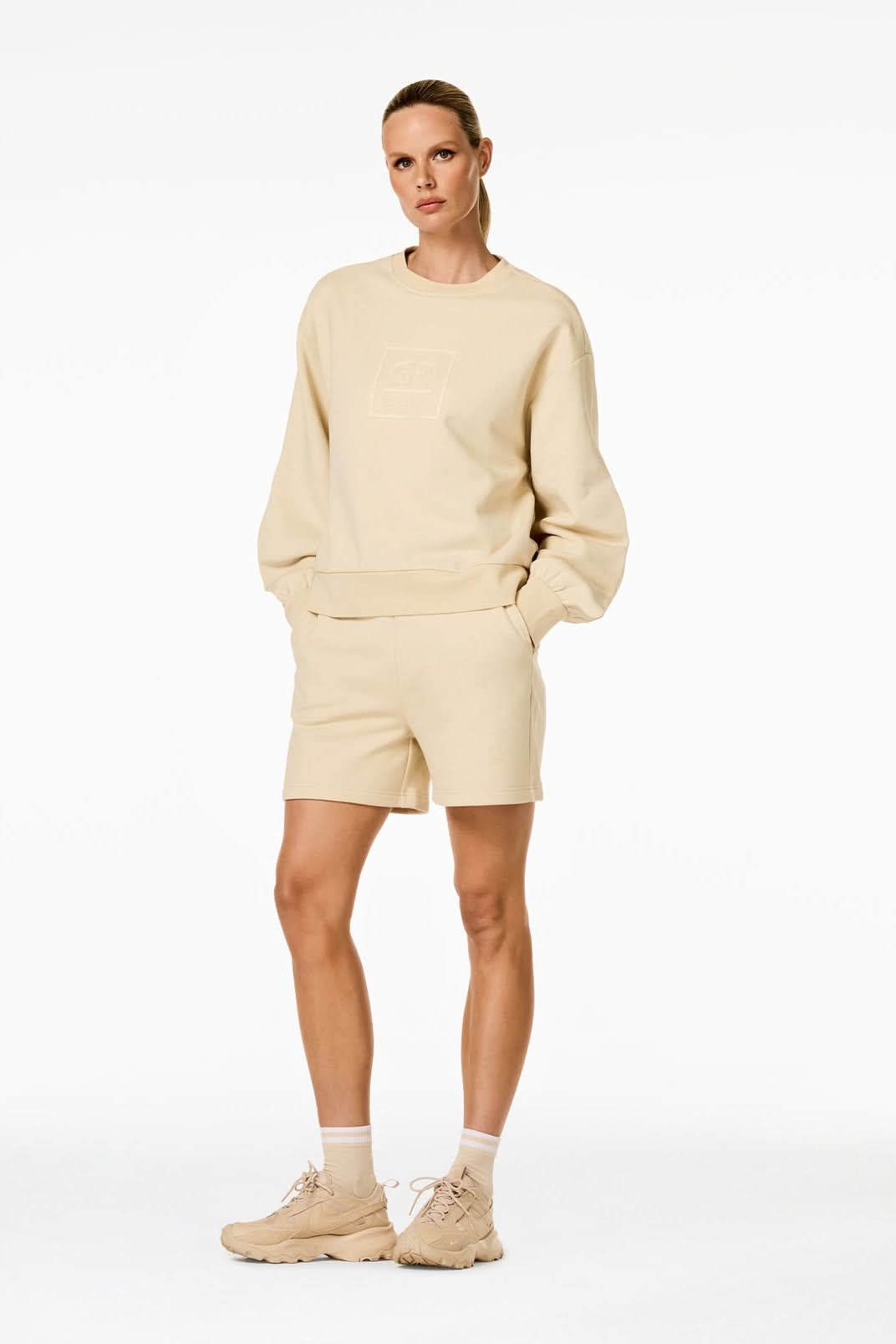 Beżowa bluza RELAX sweater