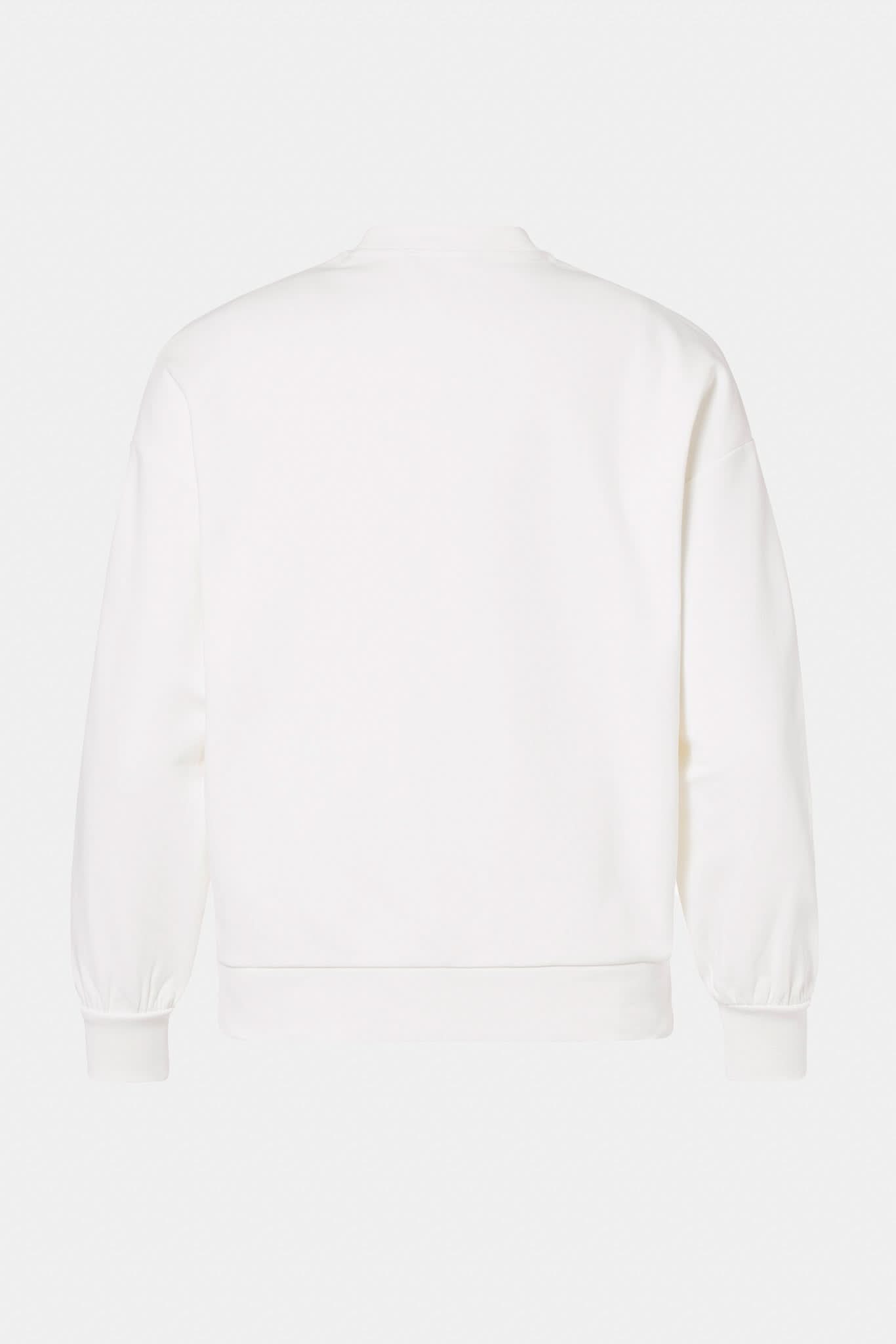 Kremowa bluza damska ALESSANDRA crew neck sweater
