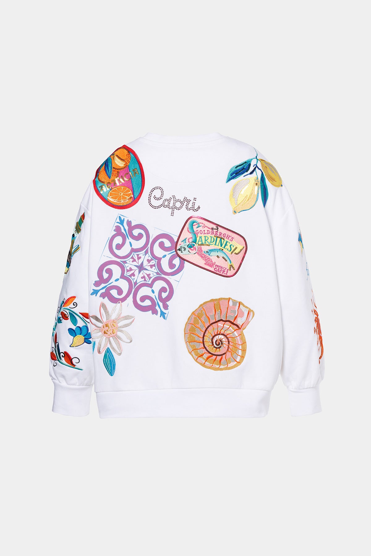 Biała bluza SERAPHINA sweater