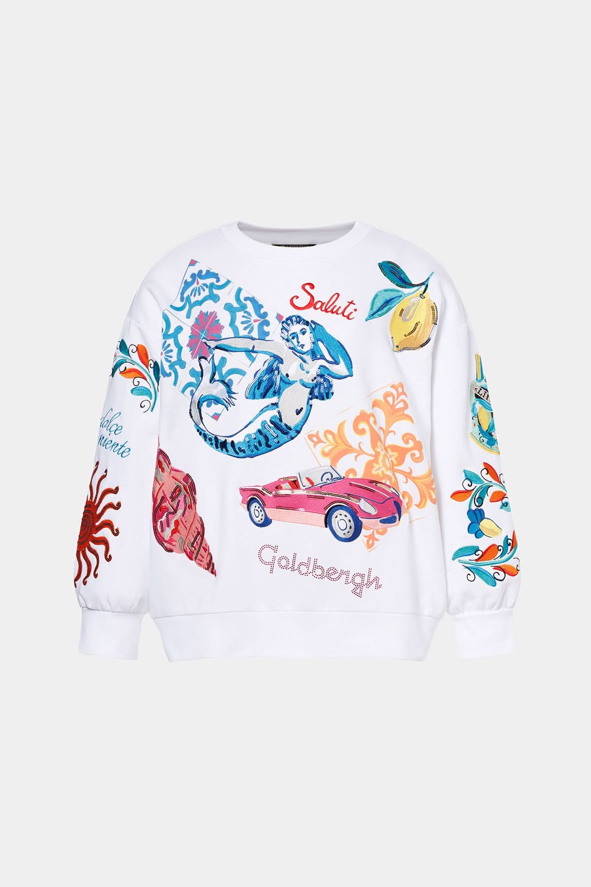 White SERAPHINA sweater