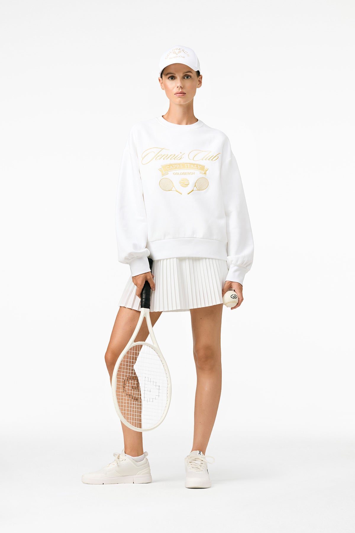 Biała bluza BRUNIE sweater