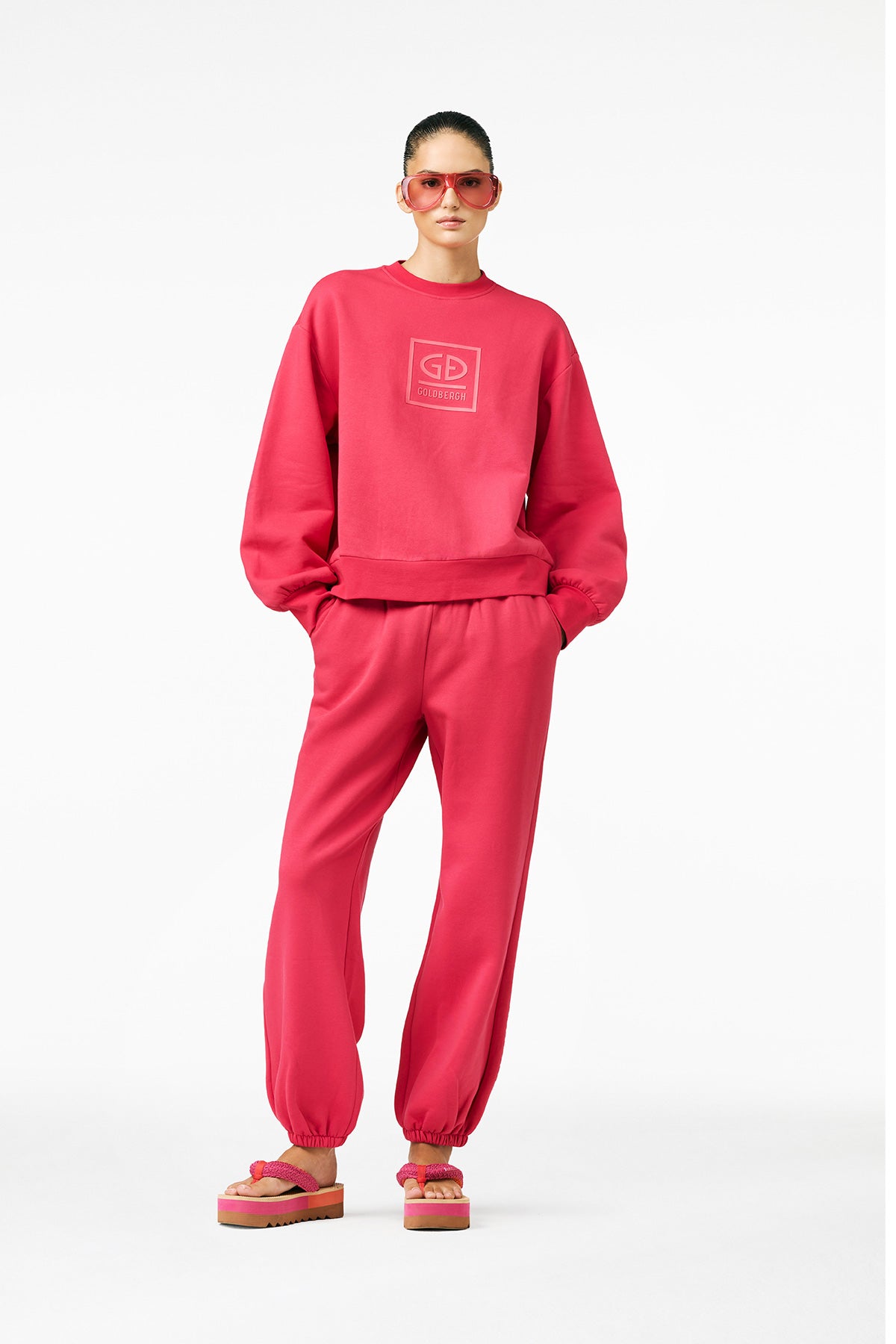 Różowe spodnie LOUNGER pants