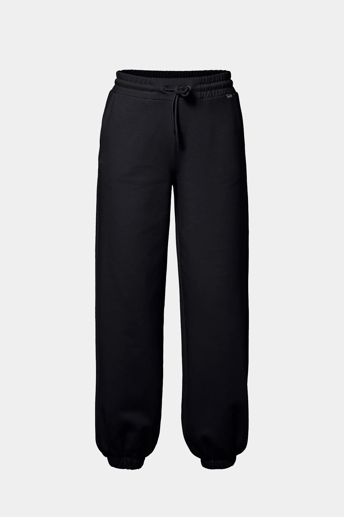 Czarne spodnie dresowe DELFINA sweatpant