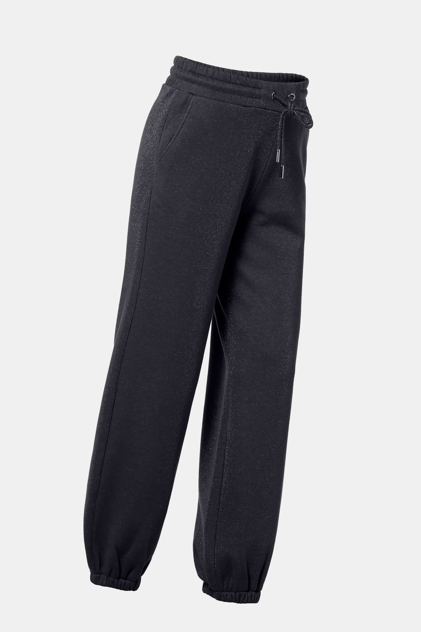 Czarne spodnie dresowe GLIMPSE sweatpant