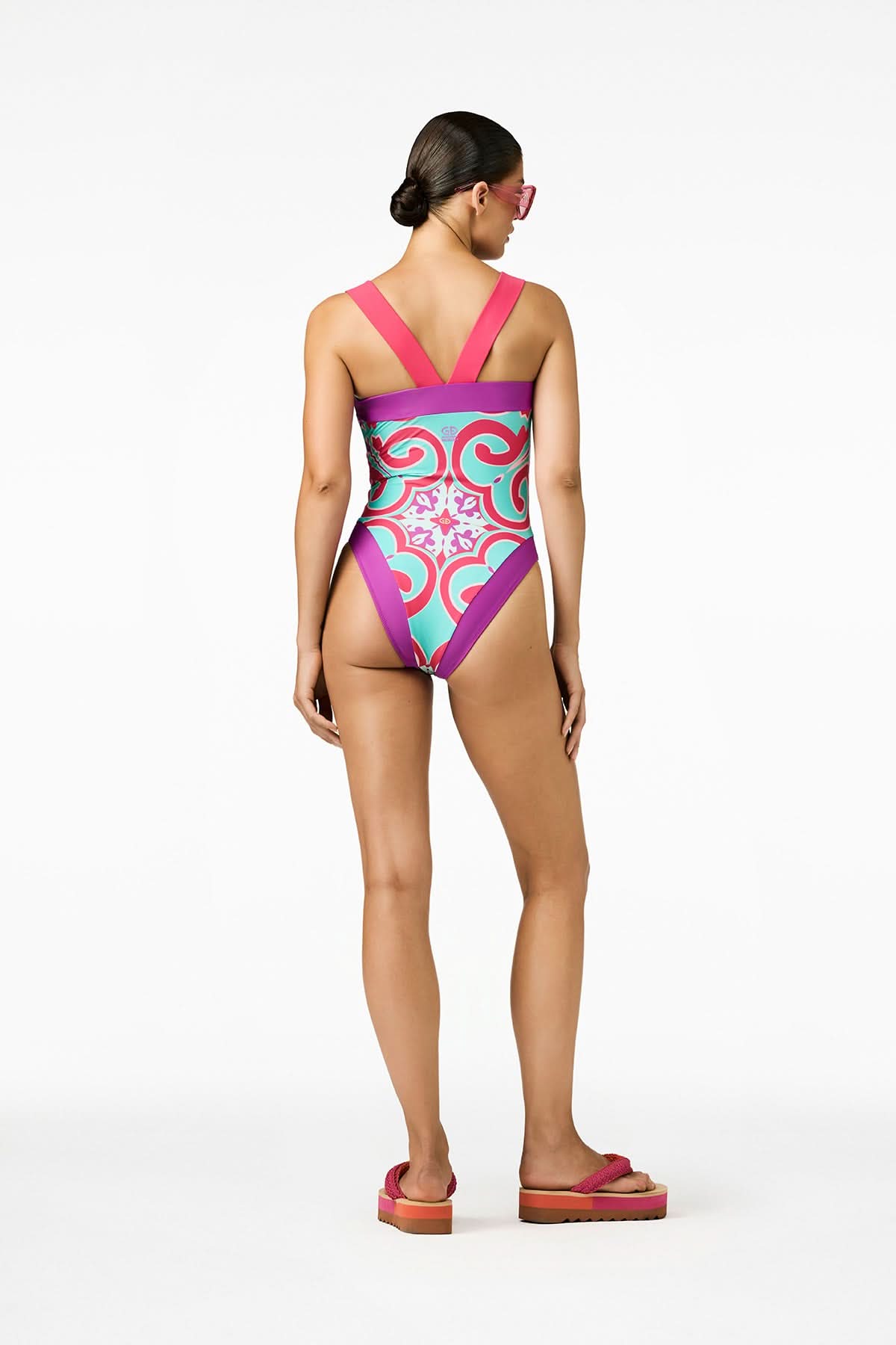 Turkusowy strój kąpielowy COSTELLA bathing suit