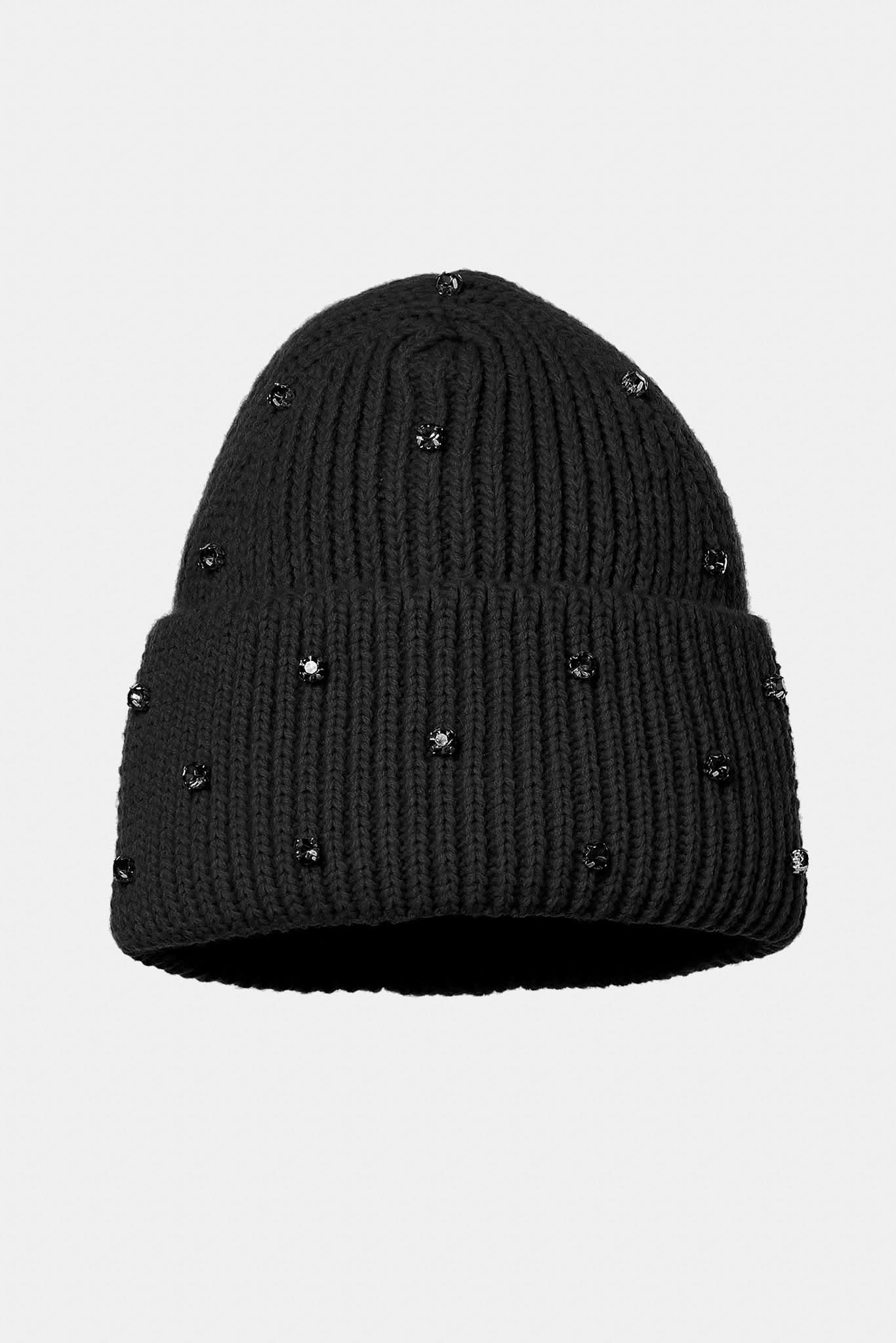 Czarna czapka damska DREAM beanie