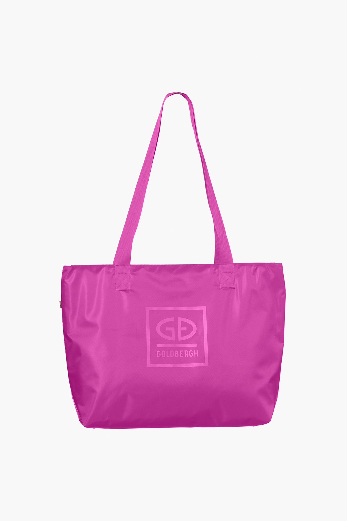 Fioletowa torba shopperka FAMOUS