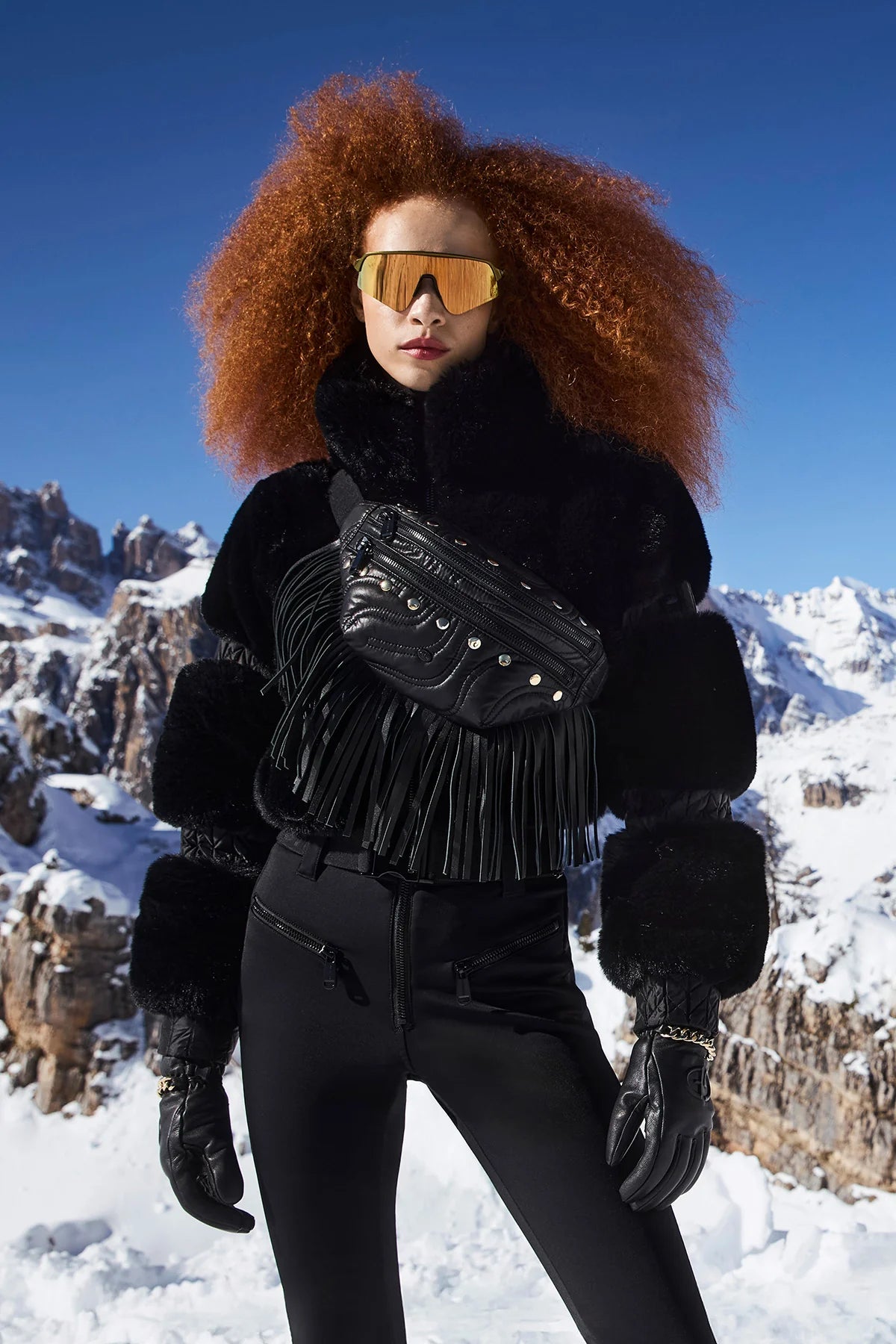 Czarna nerka SORRISO fanny pack