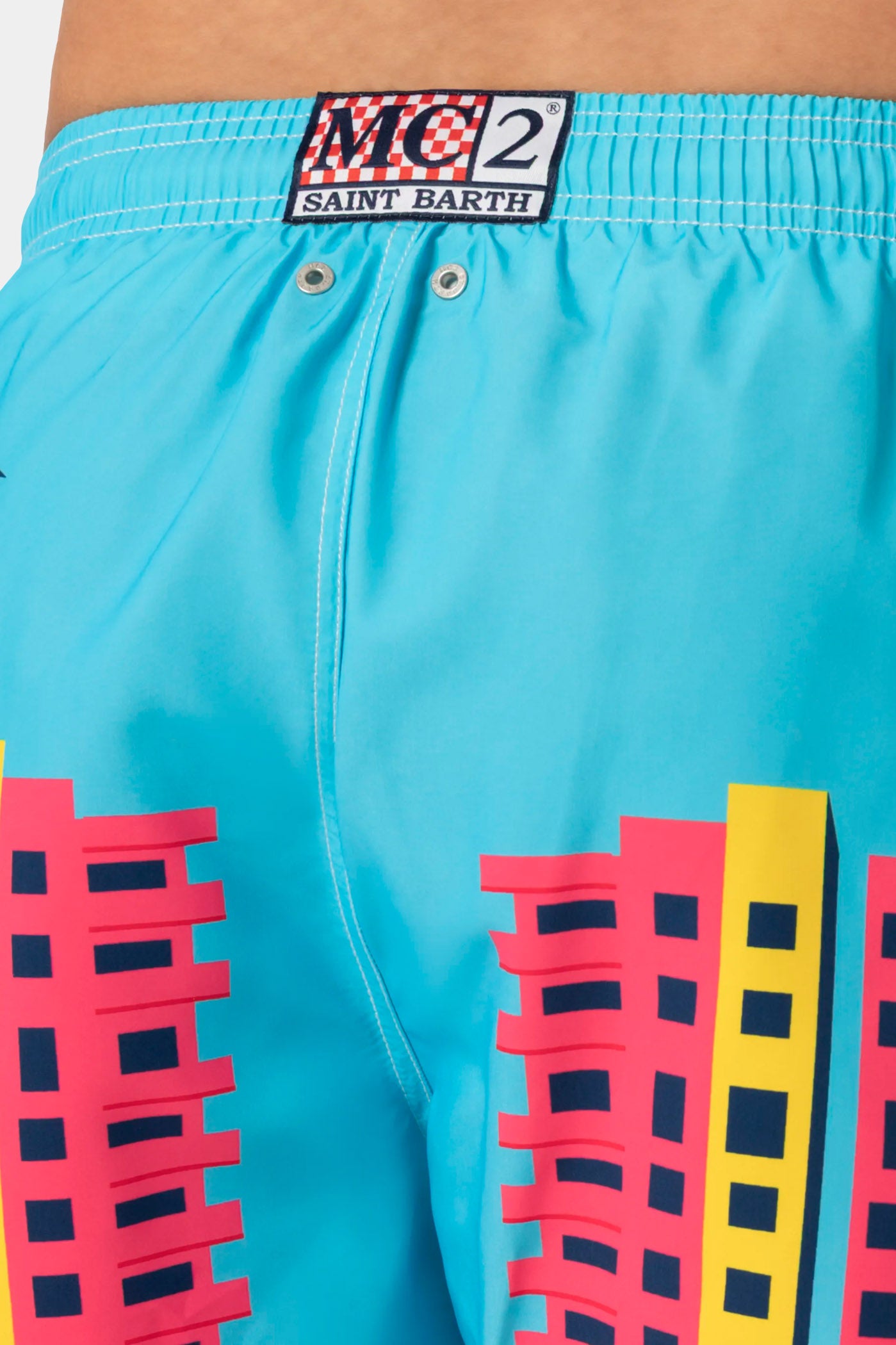 Gustavia Men's Placed Print Shorts