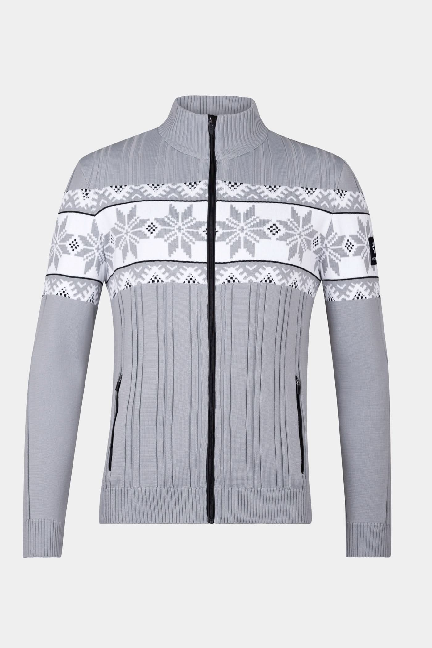 Men's Full Zip Cord Sweater