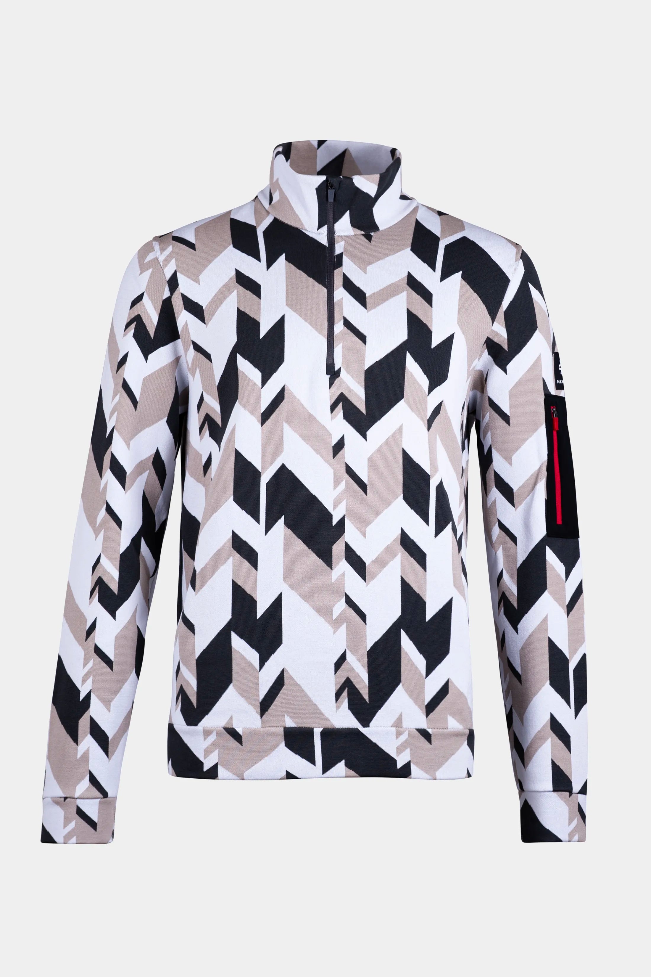 Męski golf 1/2 zip Altenberg