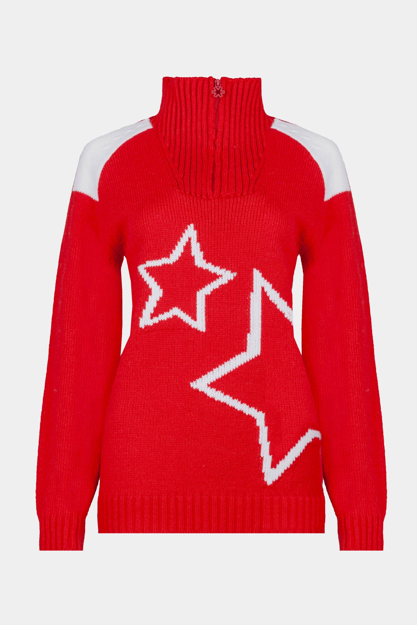Khloe Women's Half Zip Wool Sweater