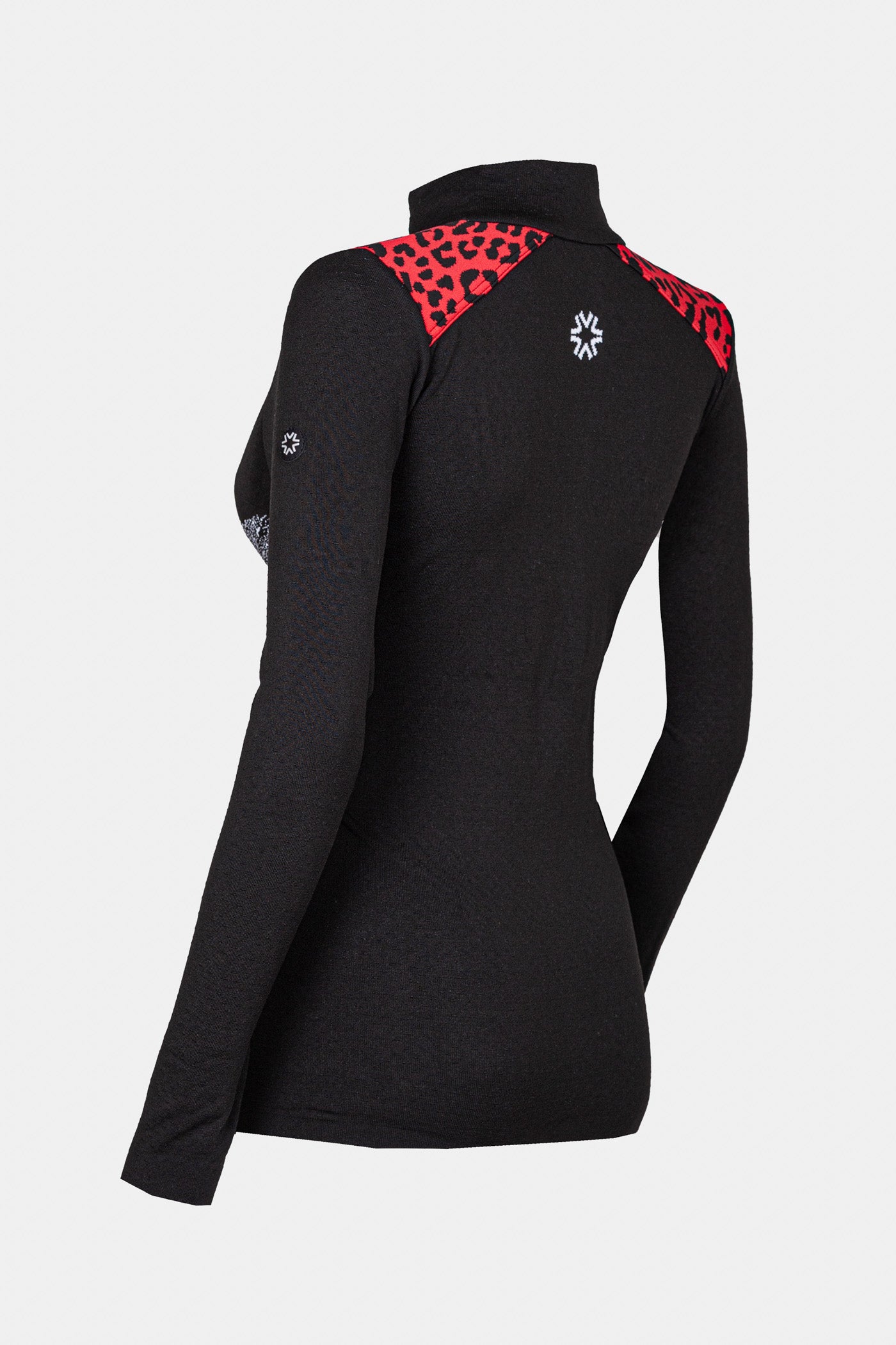 Women's Half Zip Snowdrop Turtleneck