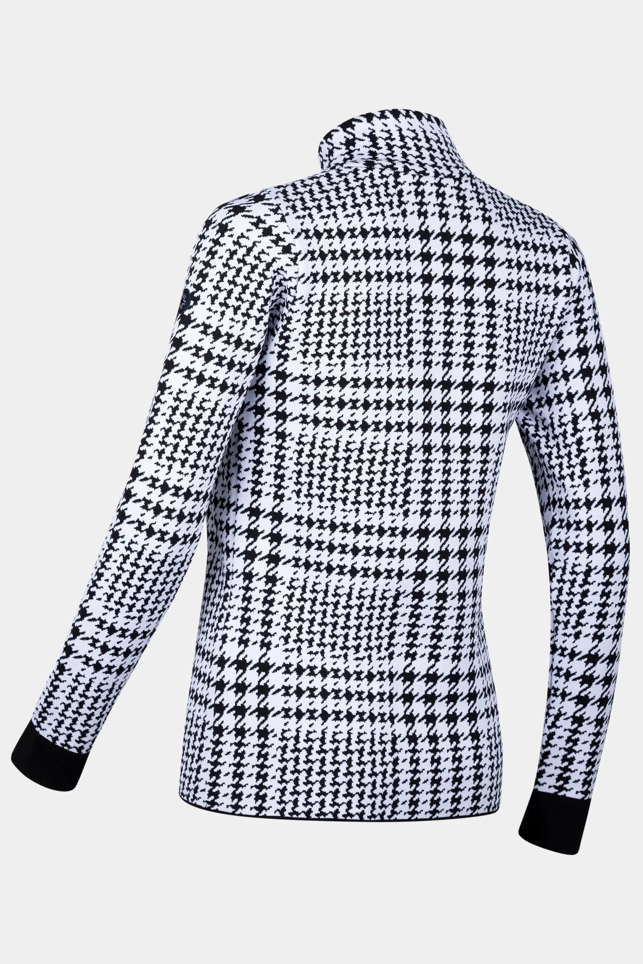 Golf damski 1/2 zip Madonna di Campiglio