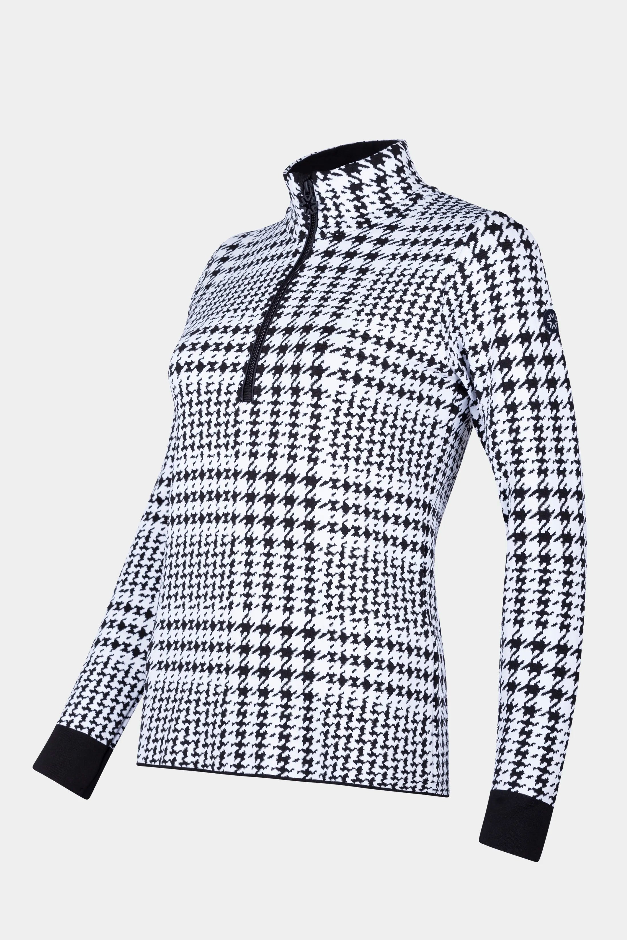 Golf damski 1/2 zip Madonna di Campiglio