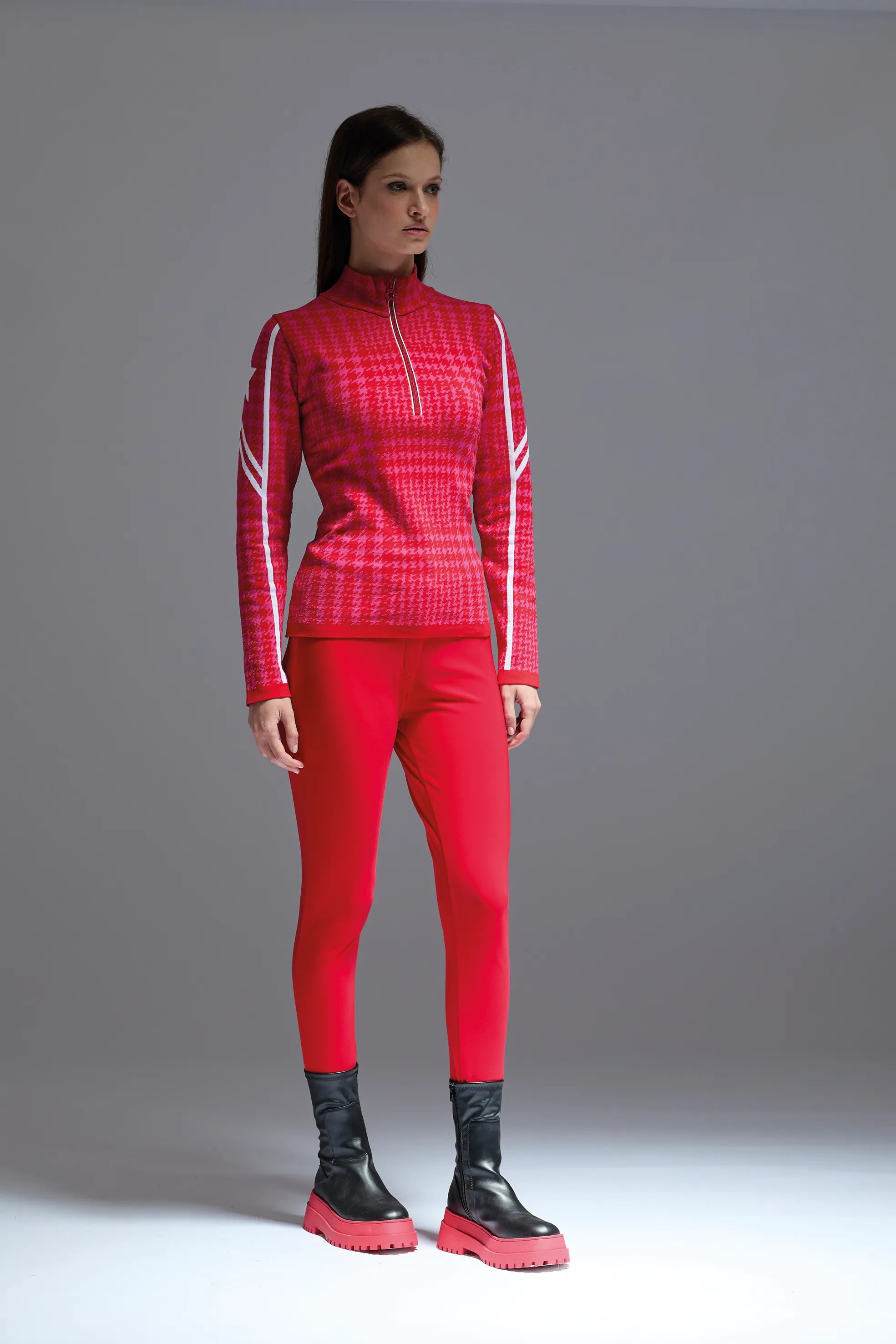 Damski golf 1/2 zip Norkette