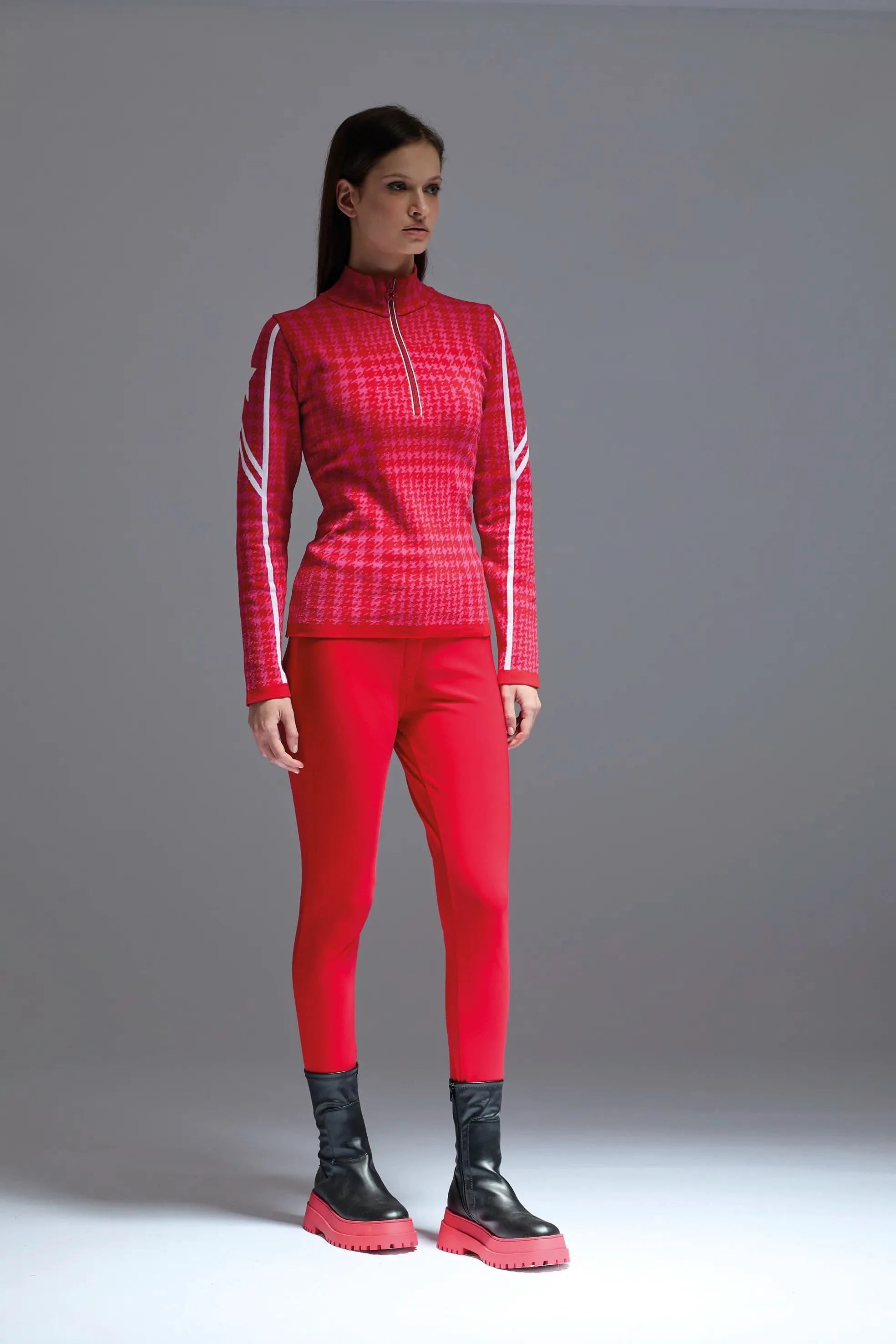 Damski golf 1/2 zip Norkette