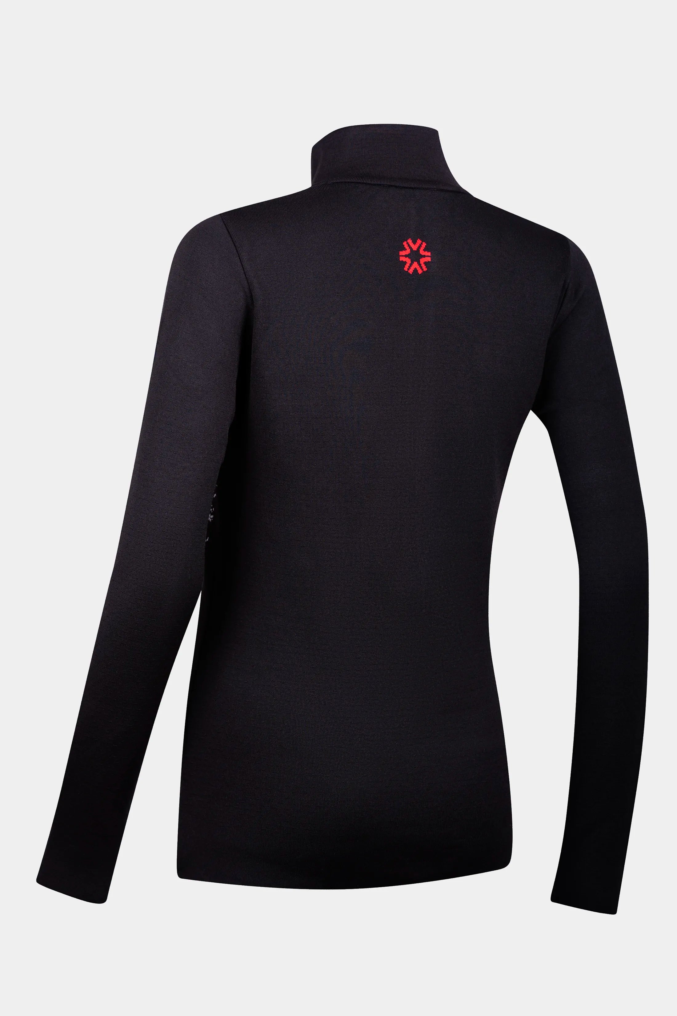 Damski golf 1/2 zip z narciarskim printem Oslo