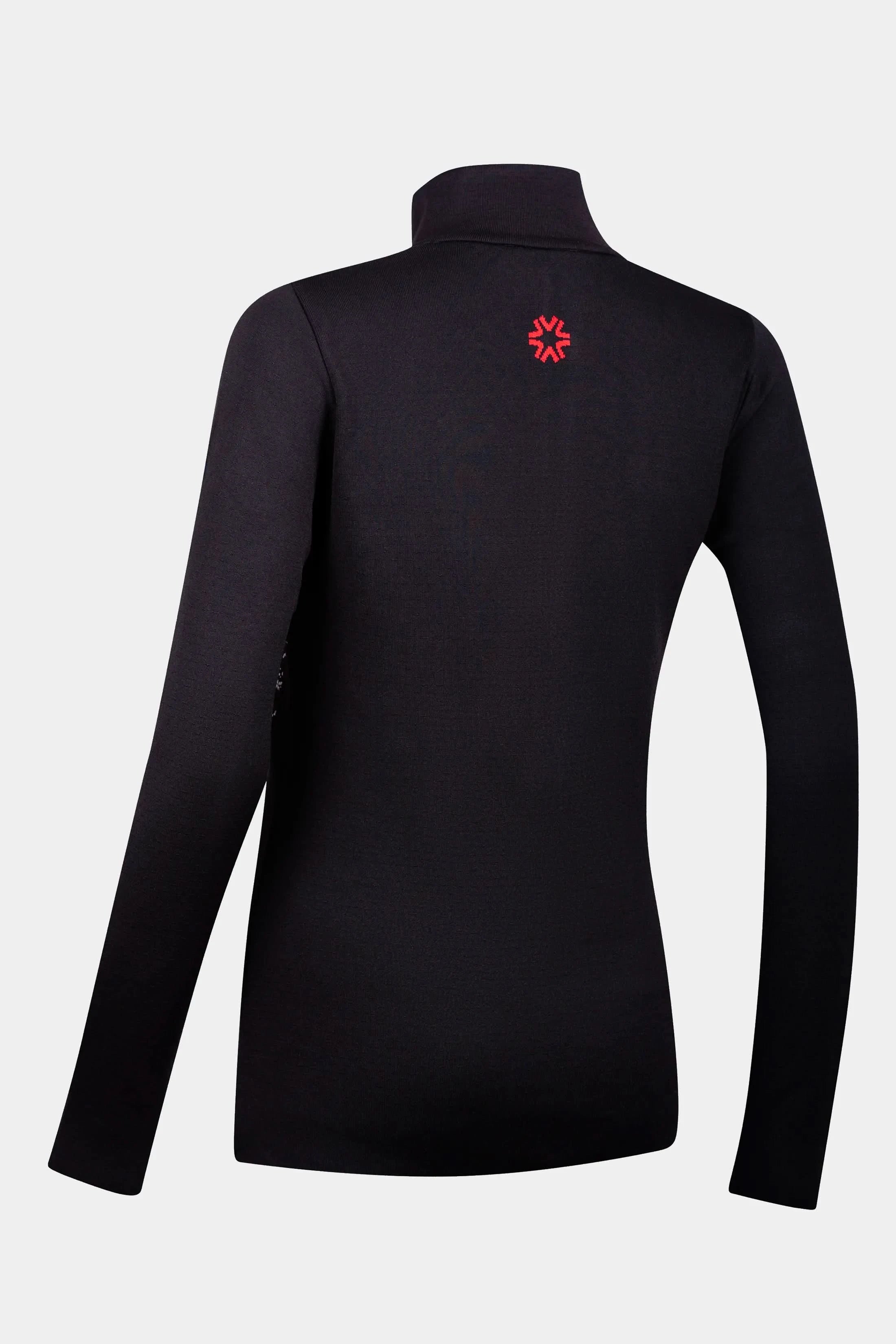 Damski golf 1/2 zip z narciarskim printem Oslo